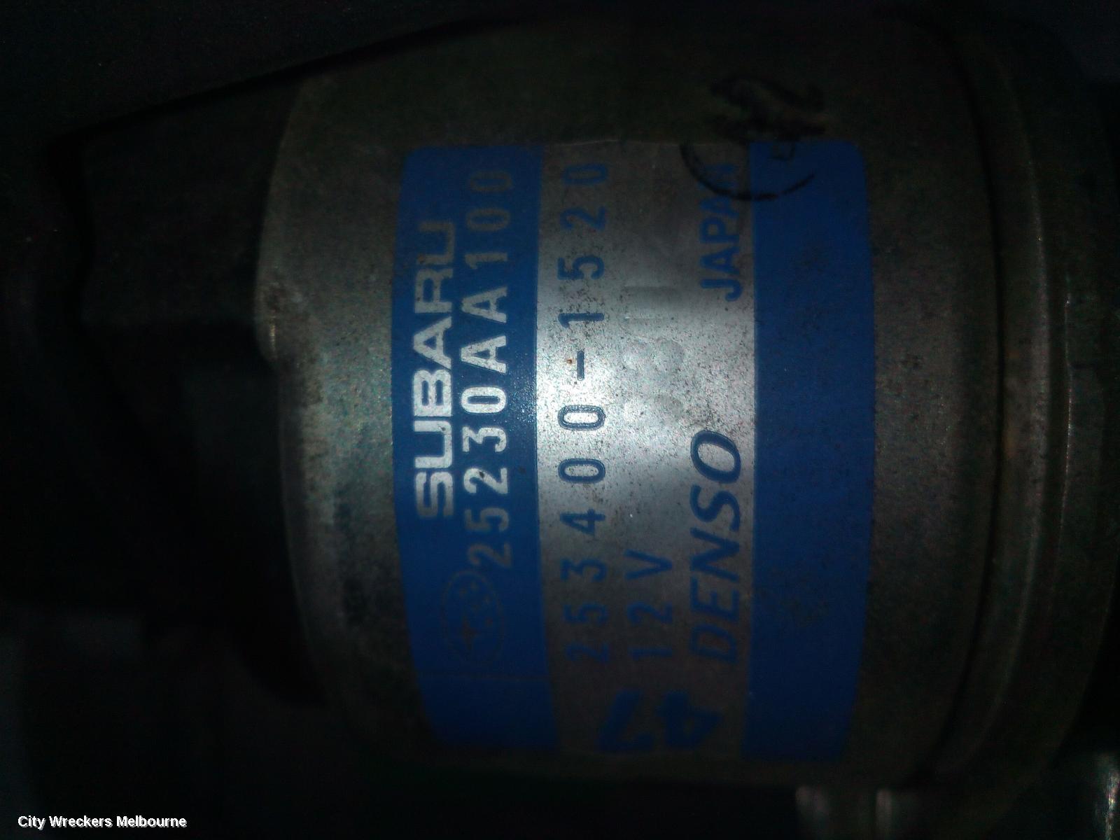 SUBARU FORESTER STARTER, PETROL, FB25, AUTO, CVT, SJ, 12/2012 - 08/2018