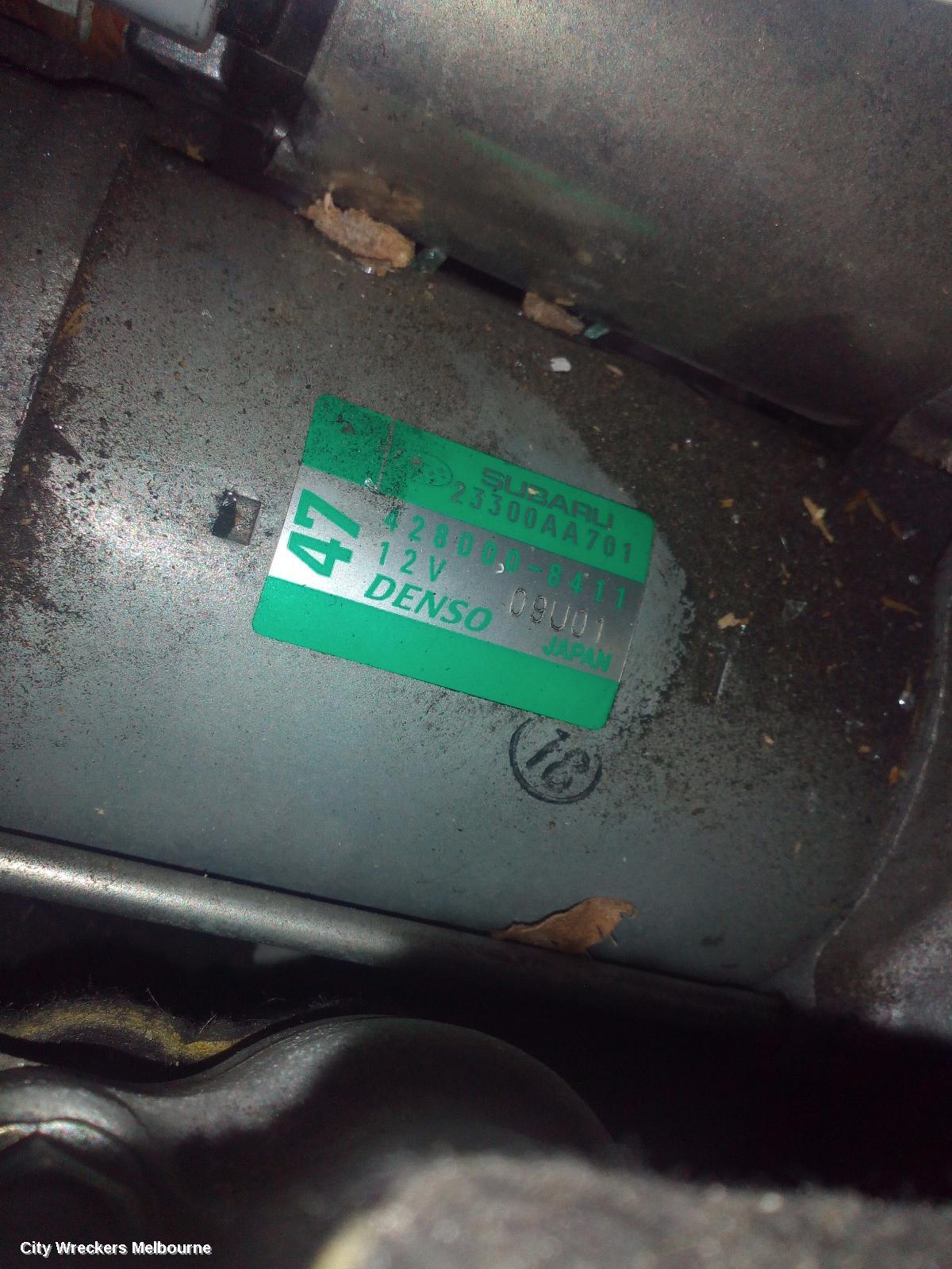 SUBARU FORESTER STARTER, PETROL, FB25, AUTO, CVT, SJ, 12/2012 - 08/2018