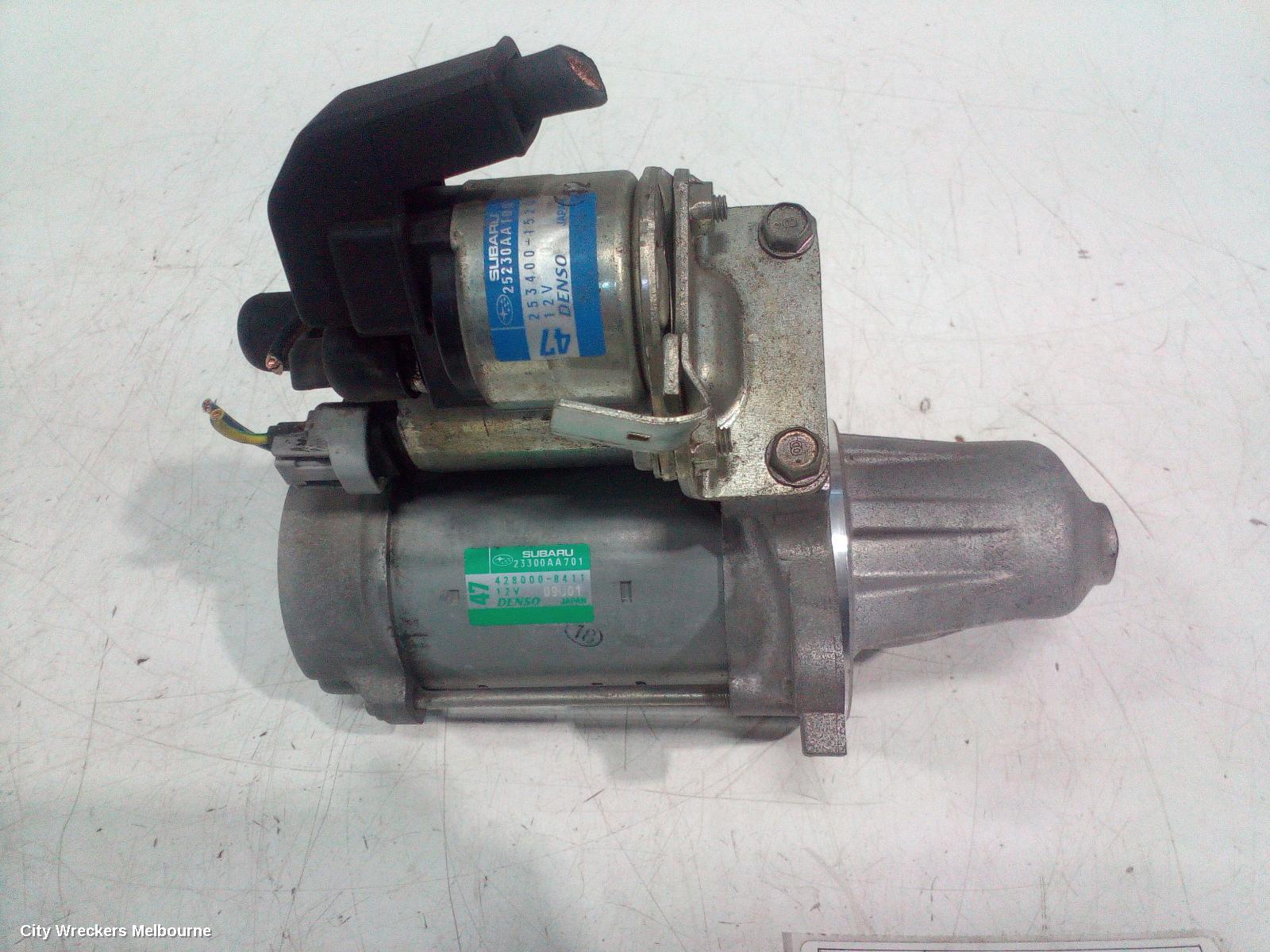 SUBARU FORESTER STARTER, PETROL, FB25, AUTO, CVT, SJ, 12/2012 - 08/2018