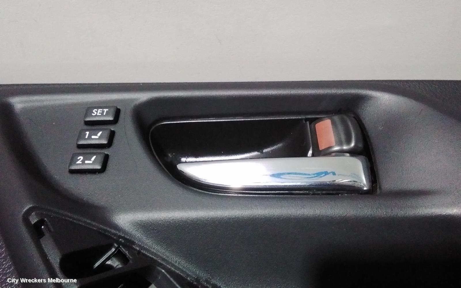 SUBARU FORESTER DOOR TRIM, RH FRONT, SJ, LEATHER, 12/2012 - 08/2018