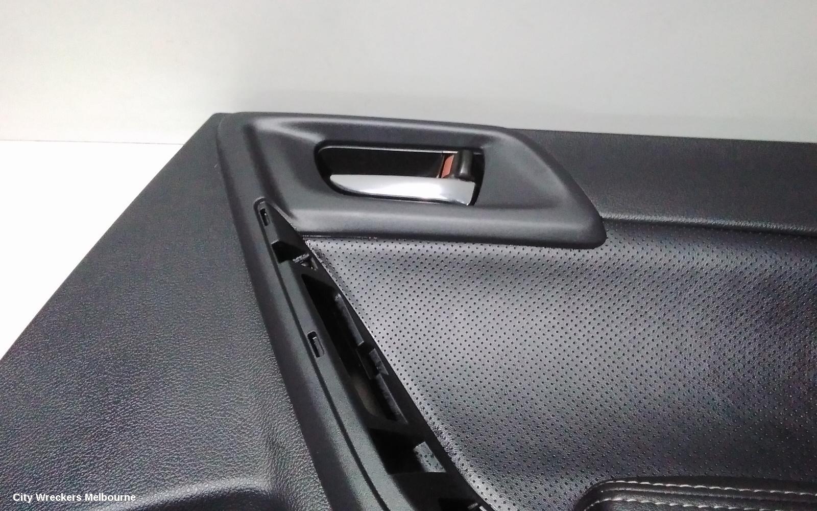 SUBARU FORESTER DOOR TRIM, RH REAR, SJ, LEATHER, 12/2012 - 08/2018