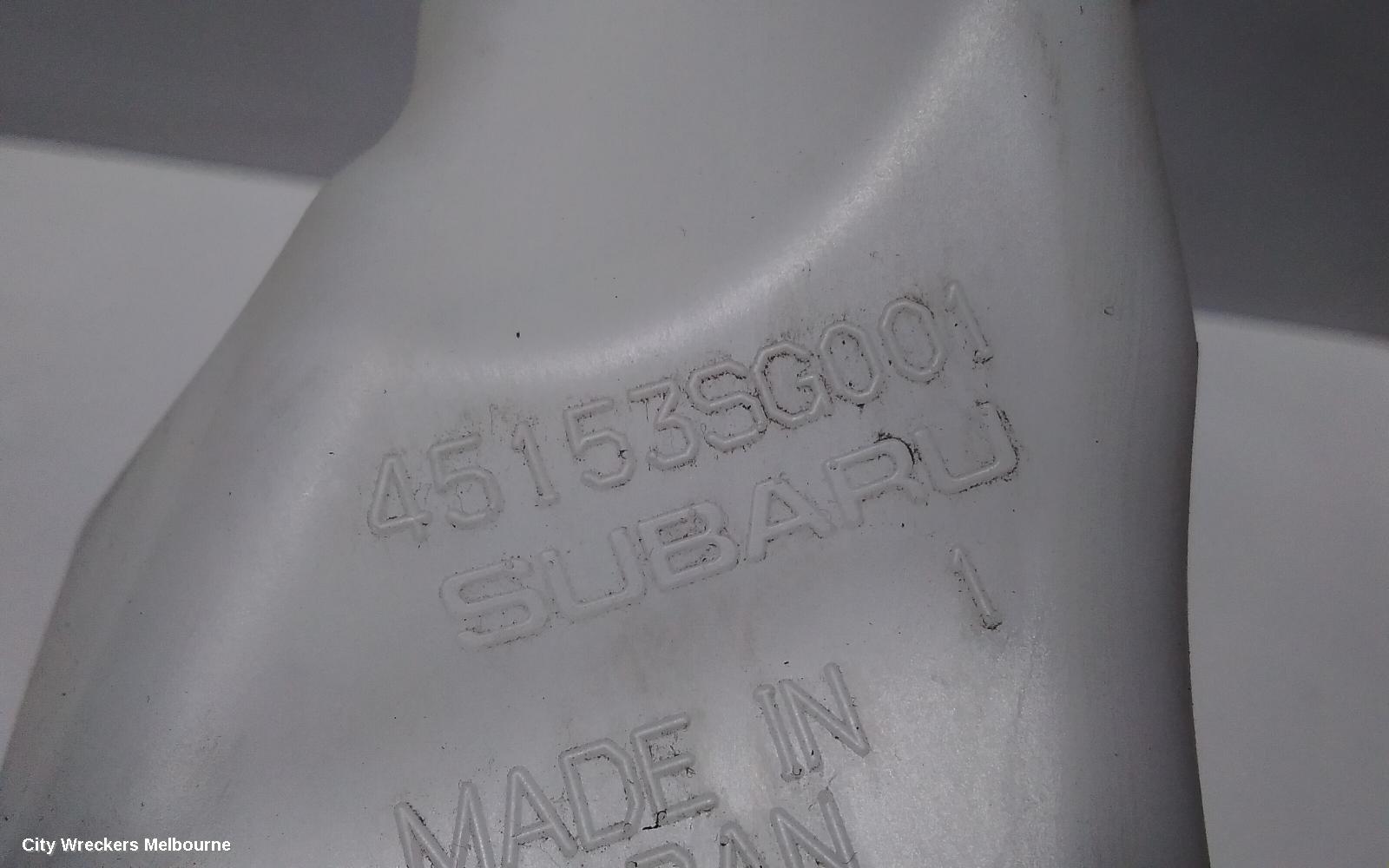 SUBARU FORESTER OVERFLOW BOTTLE, SJ, 12/2012 - 08/2018