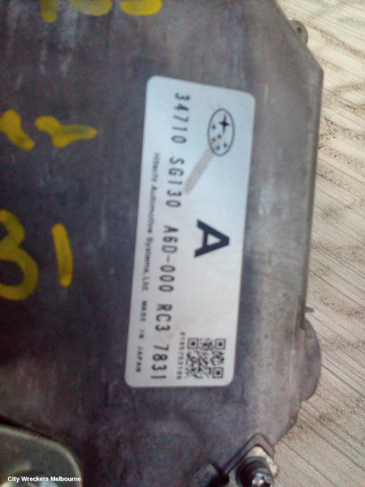 SUBARU FORESTER ECU, ENGINE ECU, 2.5, FB25, PETROL, NON TURBO, ECU ONLY, SJ, 12/2012 - 08/2018