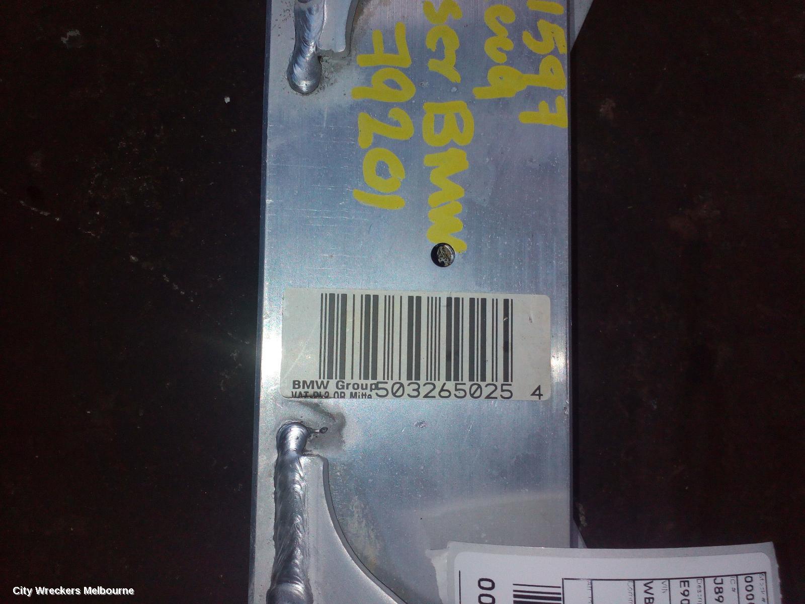 BMW 3 SERIES FRT XMEMBER/CRADLE, ENGINE CROSSMEMBER, SEDAN/WAGON/COUPE, NON M3 TYPE, E90/E91/E92, 03/2005 - 04/2012