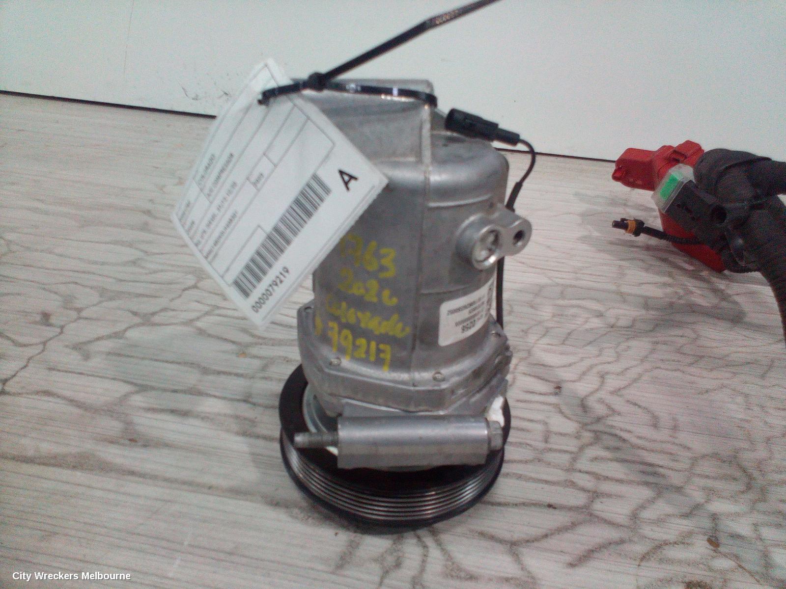 HOLDEN COLORADO A/C COMPRESSOR, RG, UTE, DIESEL, 01/2012 - 12/2020