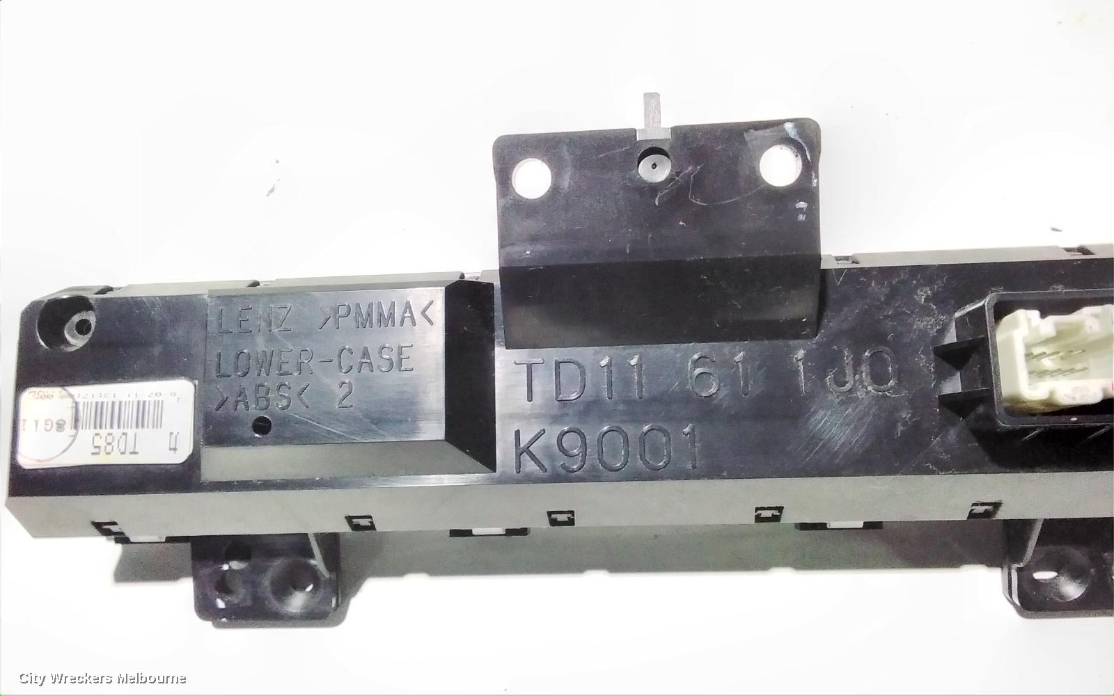 MAZDA CX9 CLOCK, TB, 12/2007 - 12/2015