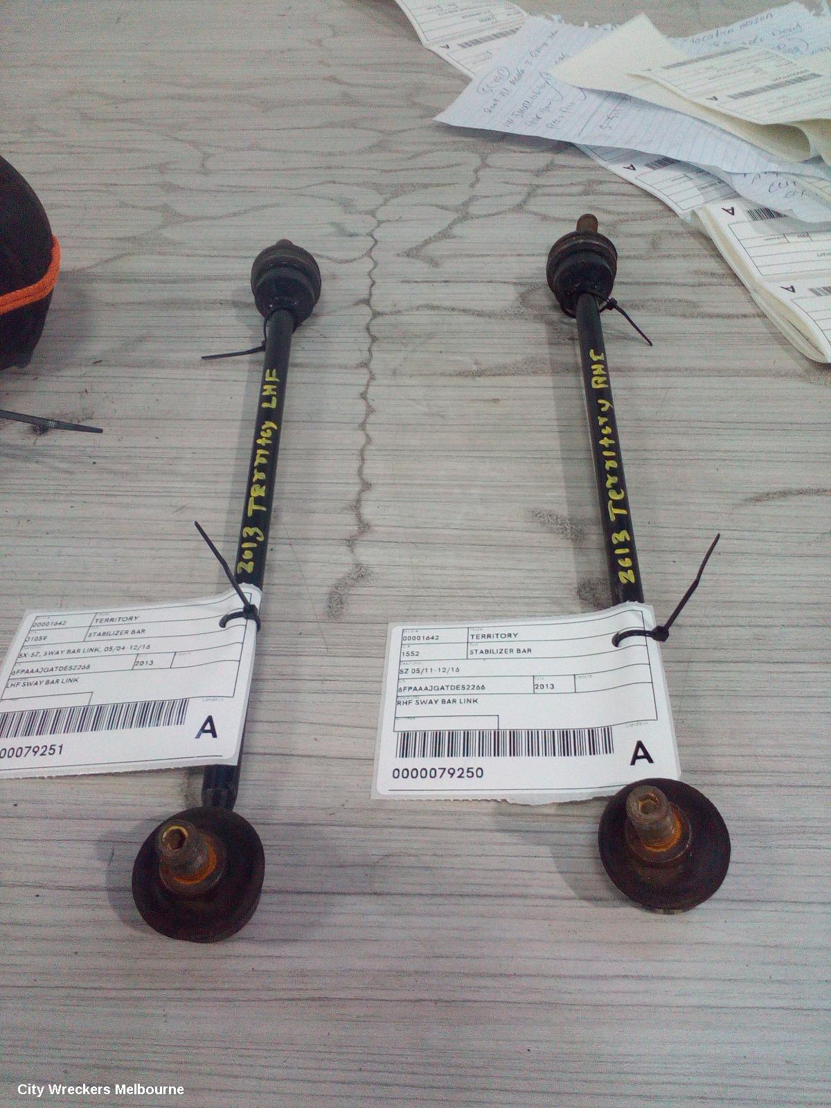 FORD TERRITORY STABILISER BAR, SX-SZ, SWAY BAR LINK, 05/2004 - 12/2016