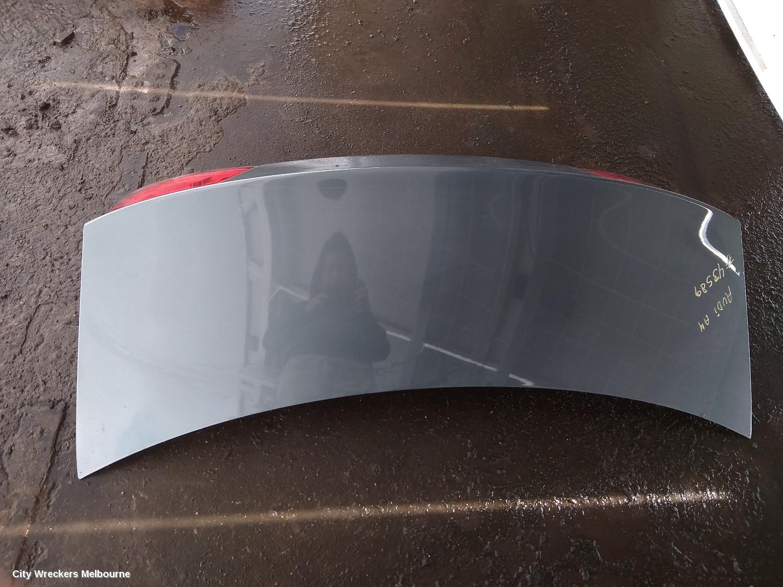 AUDI A4 BOOTLID/TAILGATE, BOOTLID, B8, SEDAN, 02/2008 - 07/2012