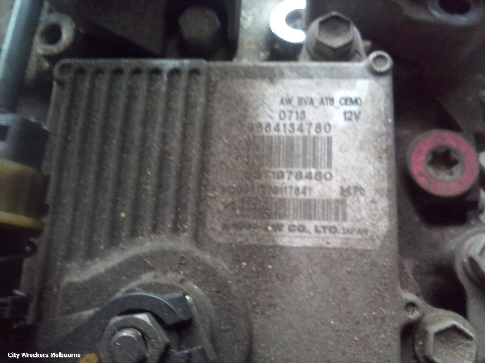 PEUGEOT 508 TRANS/GEARBOX, AUTO, PETROL, 1.6, TURBO (VIN 5FV...), 20GA03 CODE, 05/2011 - 02/2015