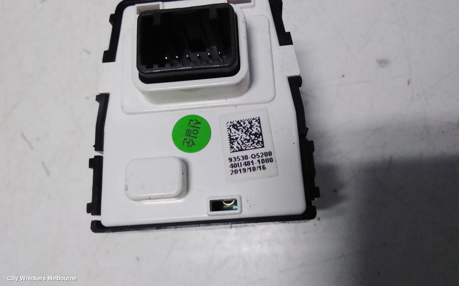 KIA SELTOS PWR DR WIND SWITCH, RH FRONT (MASTER SWITCH), SP2, 07/2019 ONWARDS