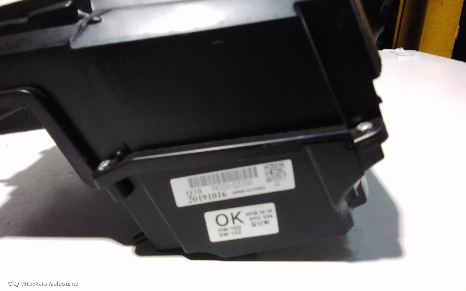 KIA SELTOS RADIO/CD/DVD/SAT/TV, HEAD UNIT, W/ DISPLAY UNIT, 8IN TOUCHSCREEN, SP2, 07/2019 ONWARDS