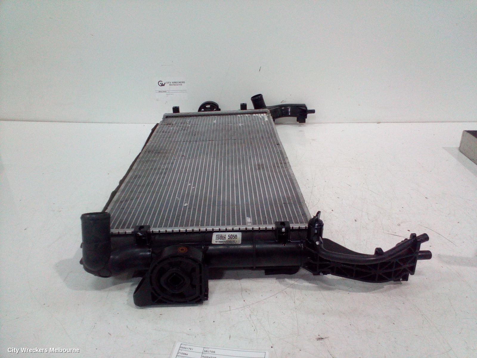 KIA SELTOS RADIATOR, AUTO, 1.6, PETROL, SP2, 07/2019 ONWARDS