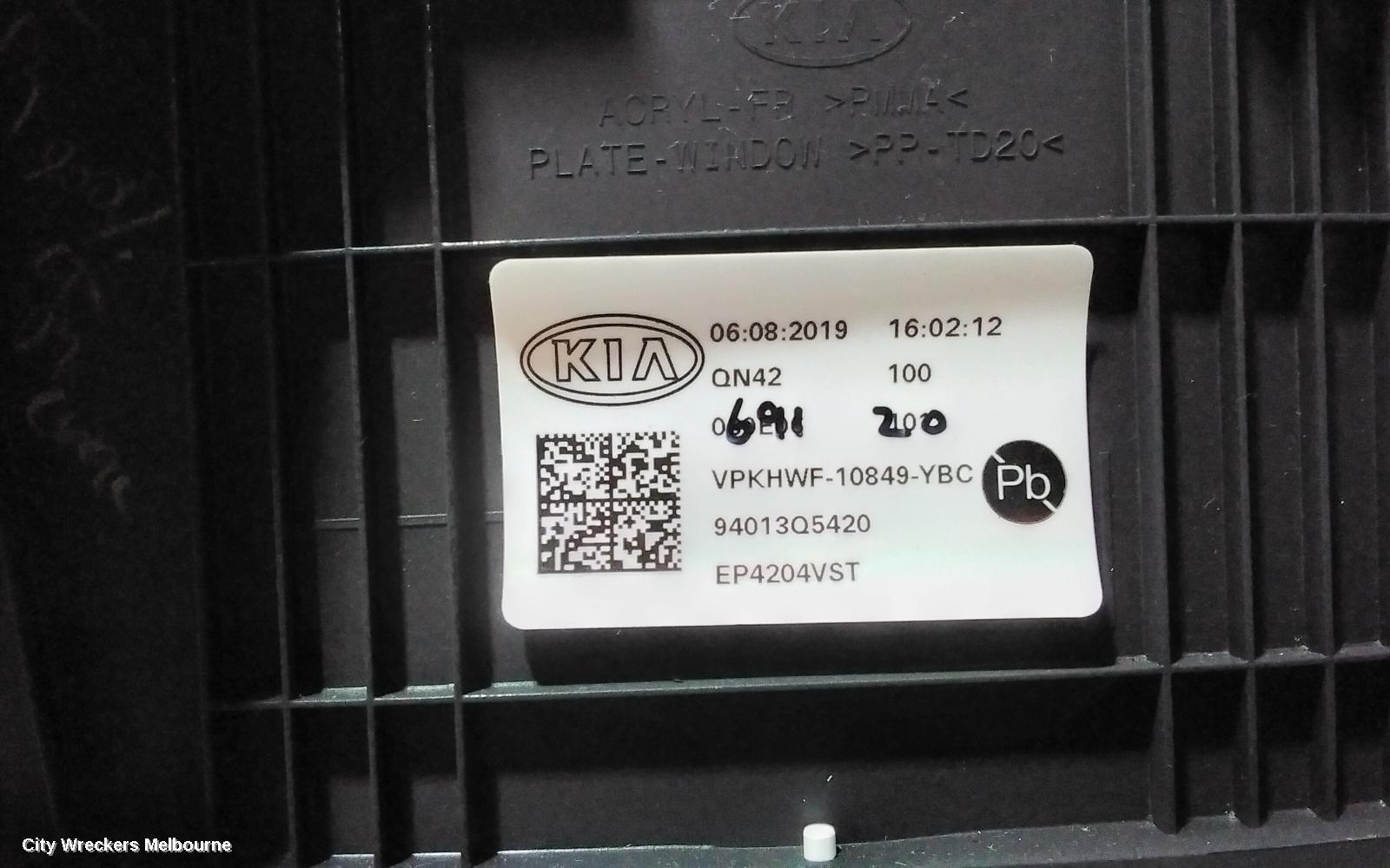 KIA SELTOS INSTRUMENT CLUSTER, INSTRUMENT CLUSTER, PETROL, 1.6, AUTO T/M, SP2, GT-LINE, 07/2019 ONWARDS
