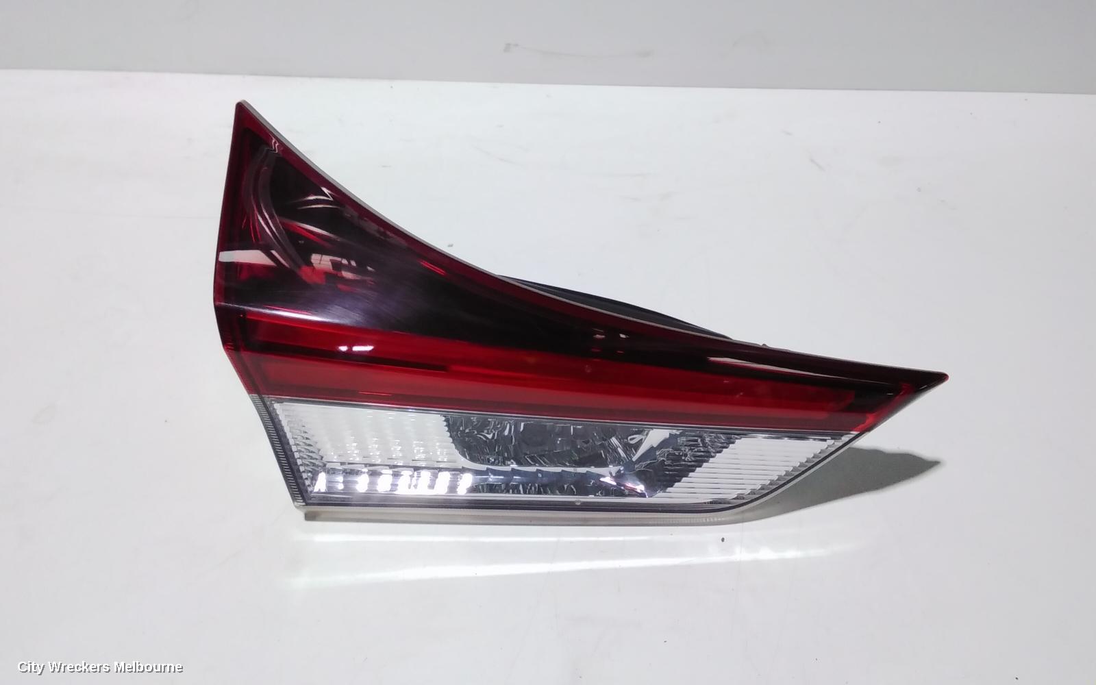 TOYOTA COROLLA REAR GARNISH, TAILGATE LAMP (LH SIDE), ZRE182R/ZWE186R, HATCH, 03/2015 - 06/2018