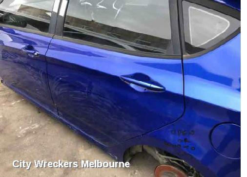HYUNDAI ACCENT LEFT REAR DOOR/SLIDING, RB, HATCH, 05/2011 - 12/2019
