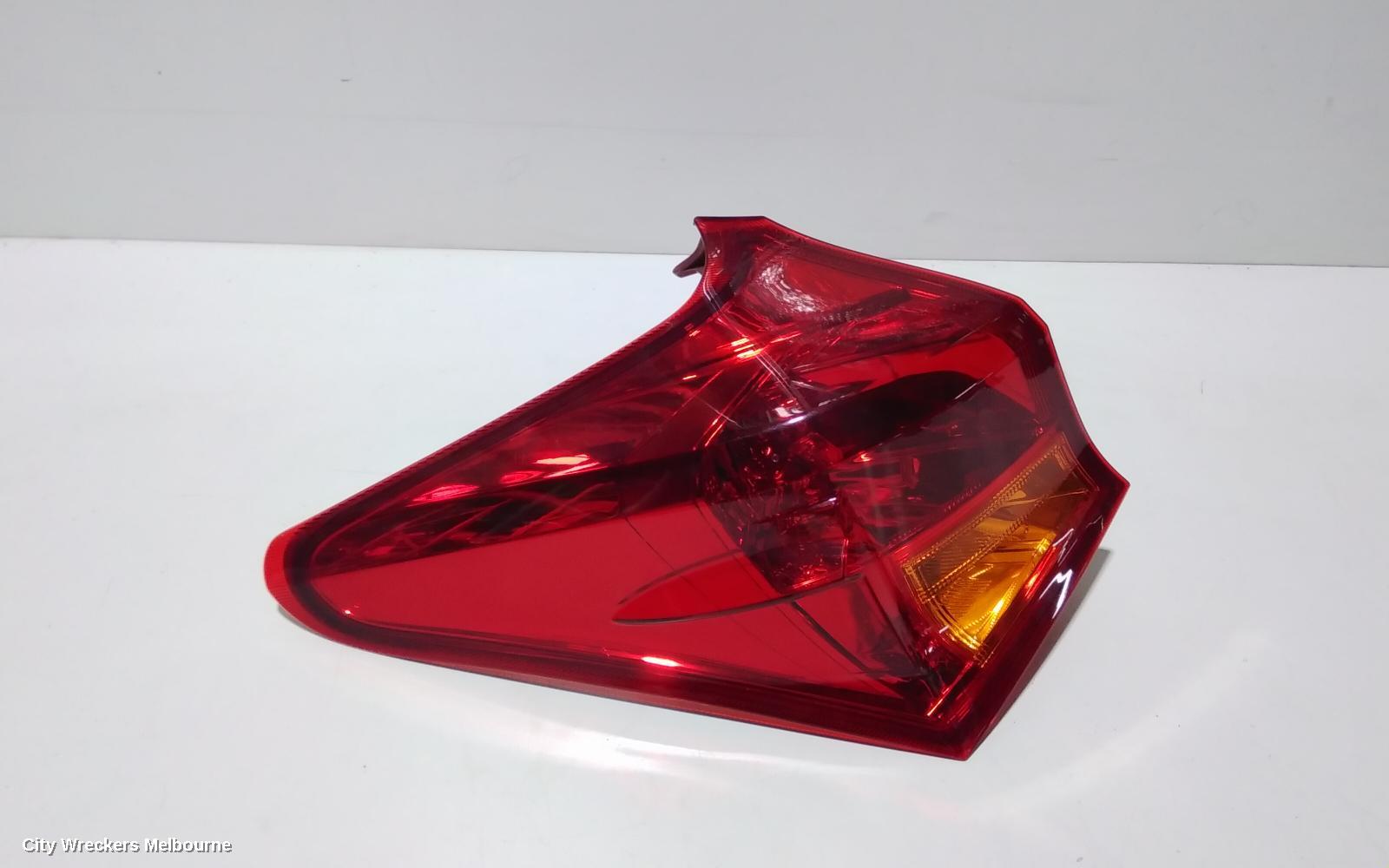 TOYOTA COROLLA LEFT TAILLIGHT, ZRE182R, HATCH, 10/2012 - 03/2015