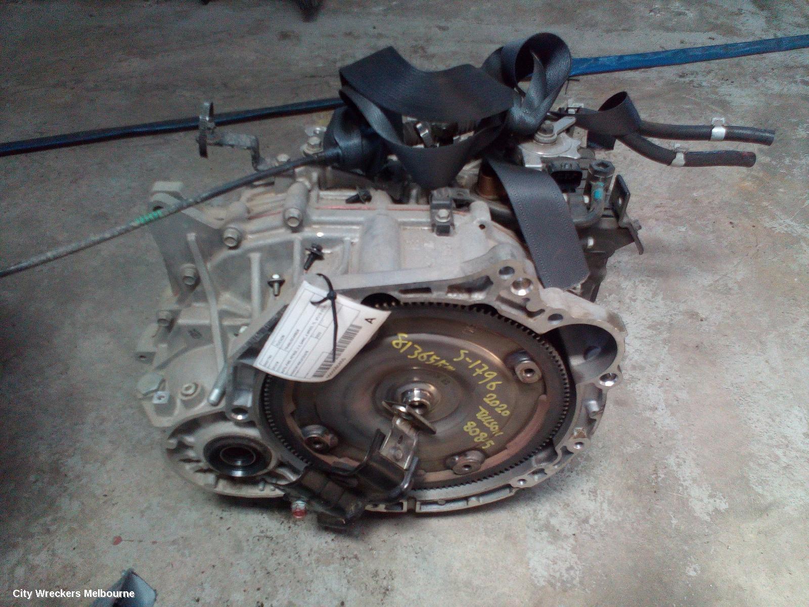 HYUNDAI TUCSON TRANS/GEARBOX, AUTO, FWD, PETROL, 2.0, G4NC, 6 SPEED, TL, 07/2015 - 01/2021