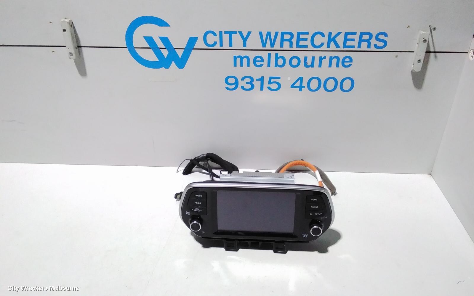HYUNDAI TUCSON RADIO/CD/DVD/SAT/TV, 7IN TOUCHSCREEN, TL, 06/2018 - 01/2021