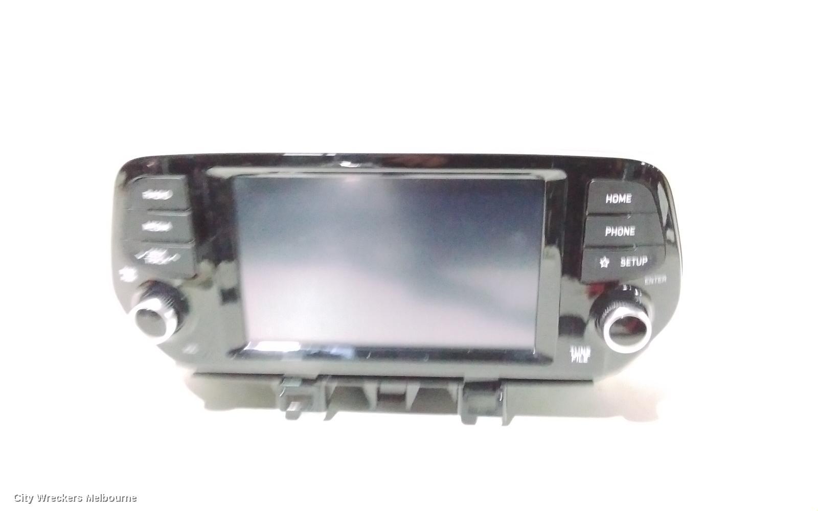 HYUNDAI TUCSON RADIO/CD/DVD/SAT/TV, 7IN TOUCHSCREEN, TL, 06/2018 - 01/2021
