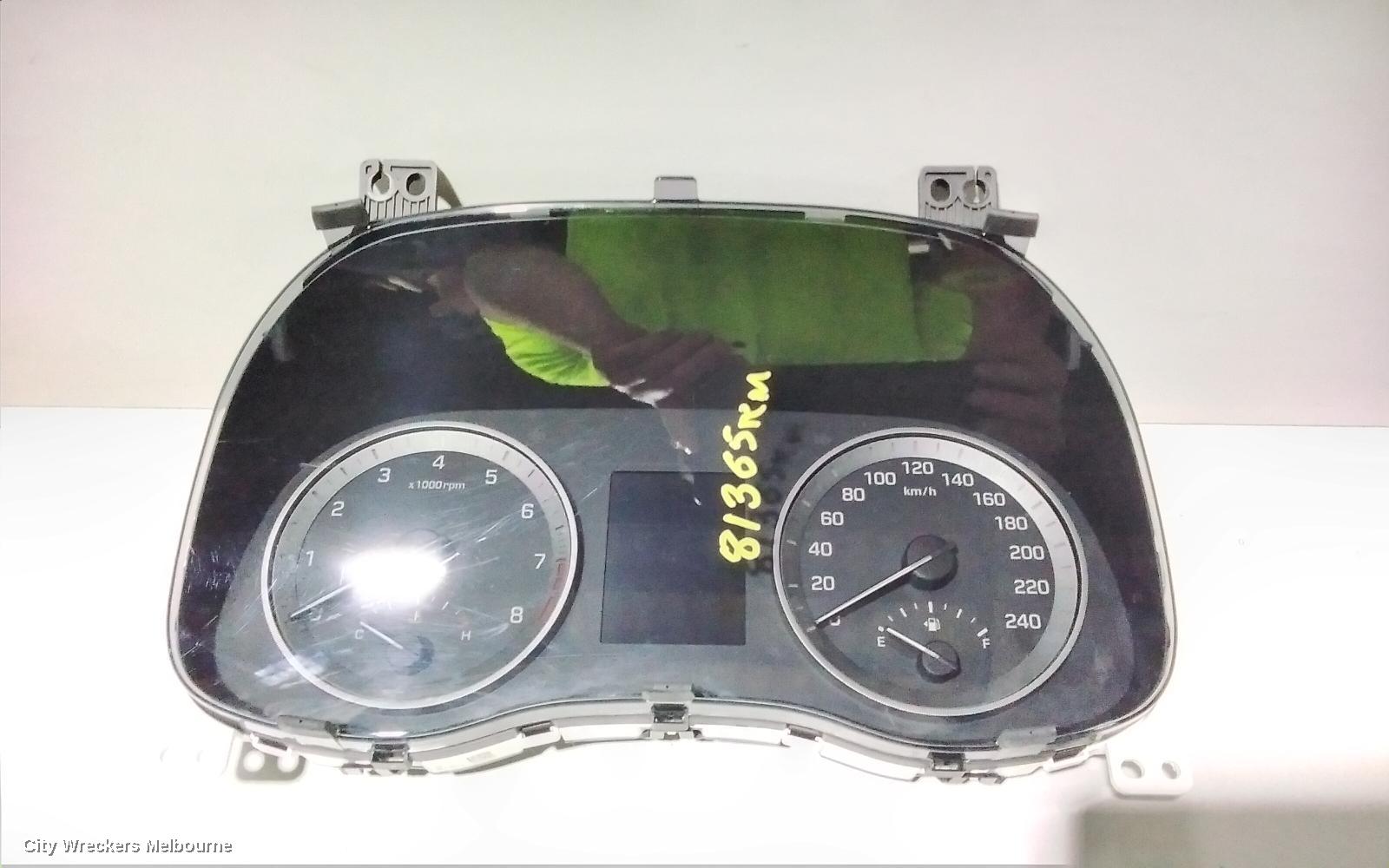HYUNDAI TUCSON INSTRUMENT CLUSTER, DIESEL, AUTO T/M, GO/ACTIVE X/ELITE, TL, 06/2018 - 01/2021