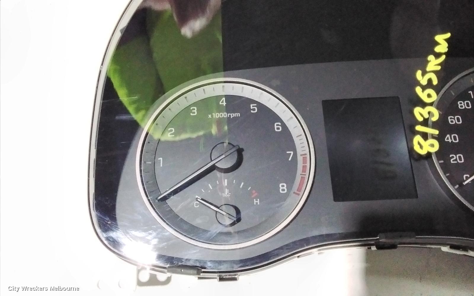 HYUNDAI TUCSON INSTRUMENT CLUSTER, DIESEL, AUTO T/M, GO/ACTIVE X/ELITE, TL, 06/2018 - 01/2021