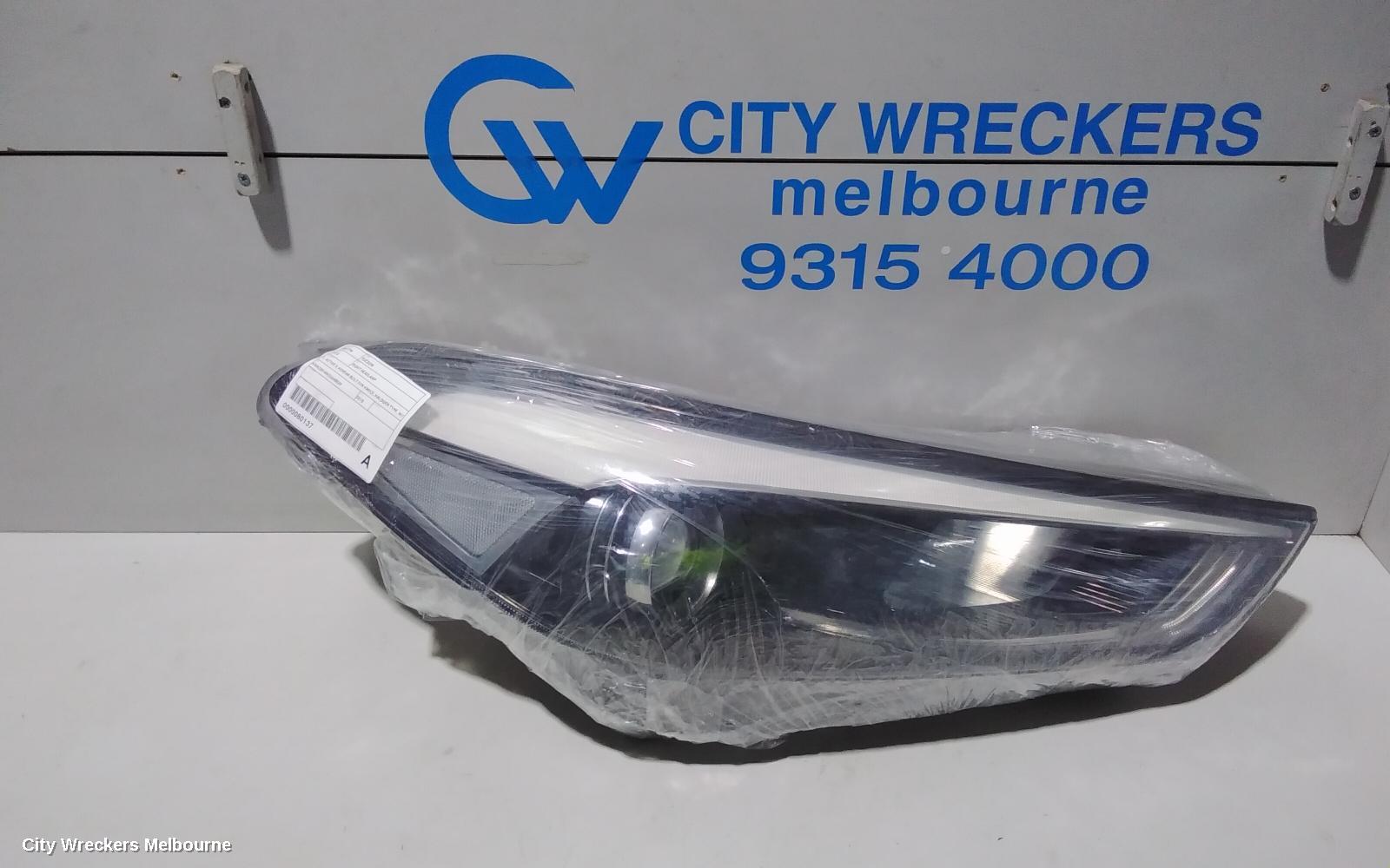 HYUNDAI TUCSON RIGHT HEADLAMP, TL, ACTIVE/ACTIVE X, KOREAN BUILT (VIN KMHJ), HALOGEN TYPE, NON DAYTIME RUNNING LAMP, 06/2015 - 06/2018