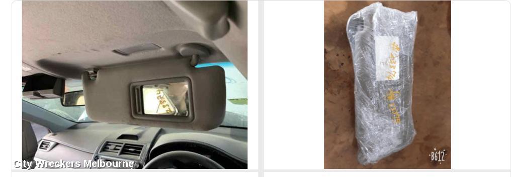TOYOTA CAMRY SUNVISOR, ASV50/AVV50, RH SIDE, NON LAMP TYPE, 12/2011 - 10/2017