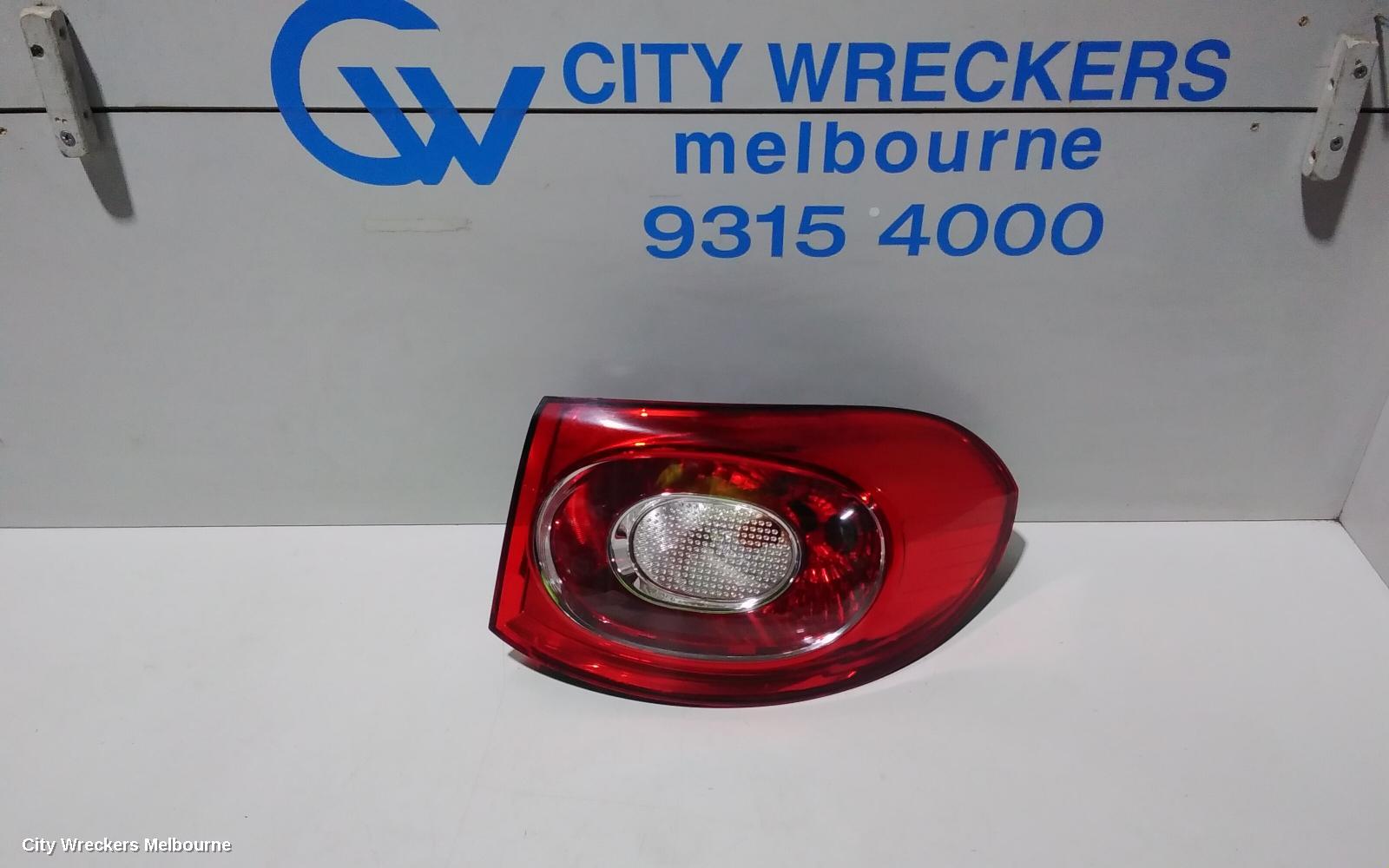 VOLKSWAGEN TIGUAN RIGHT TAILLIGHT, 5N, 05/2008 - 06/2011