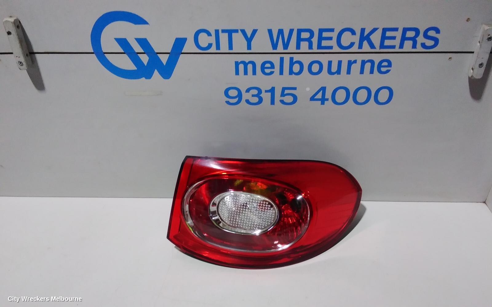 VOLKSWAGEN TIGUAN RIGHT TAILLIGHT, 5N, 05/2008 - 06/2011