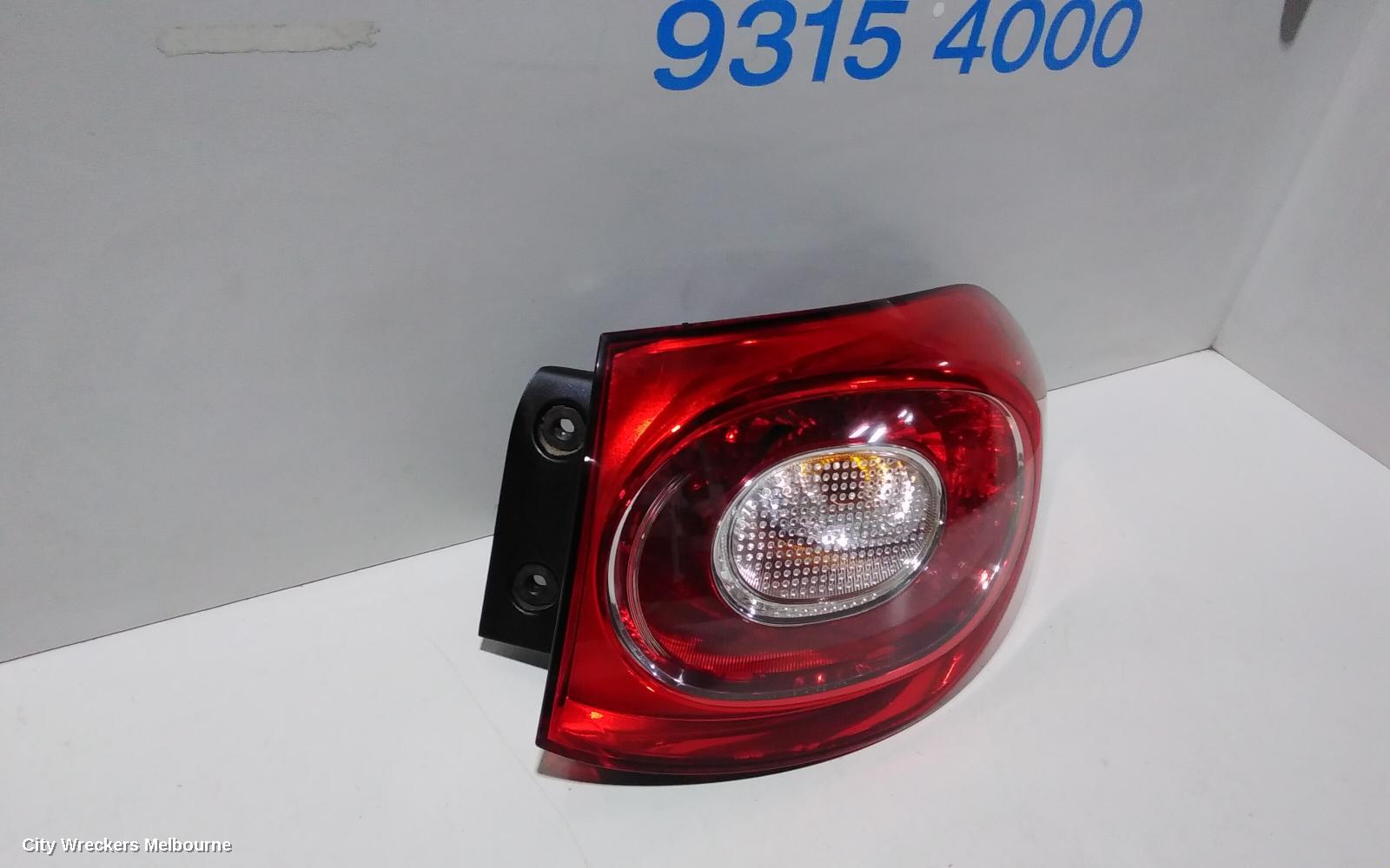 VOLKSWAGEN TIGUAN RIGHT TAILLIGHT, 5N, 05/2008 - 06/2011