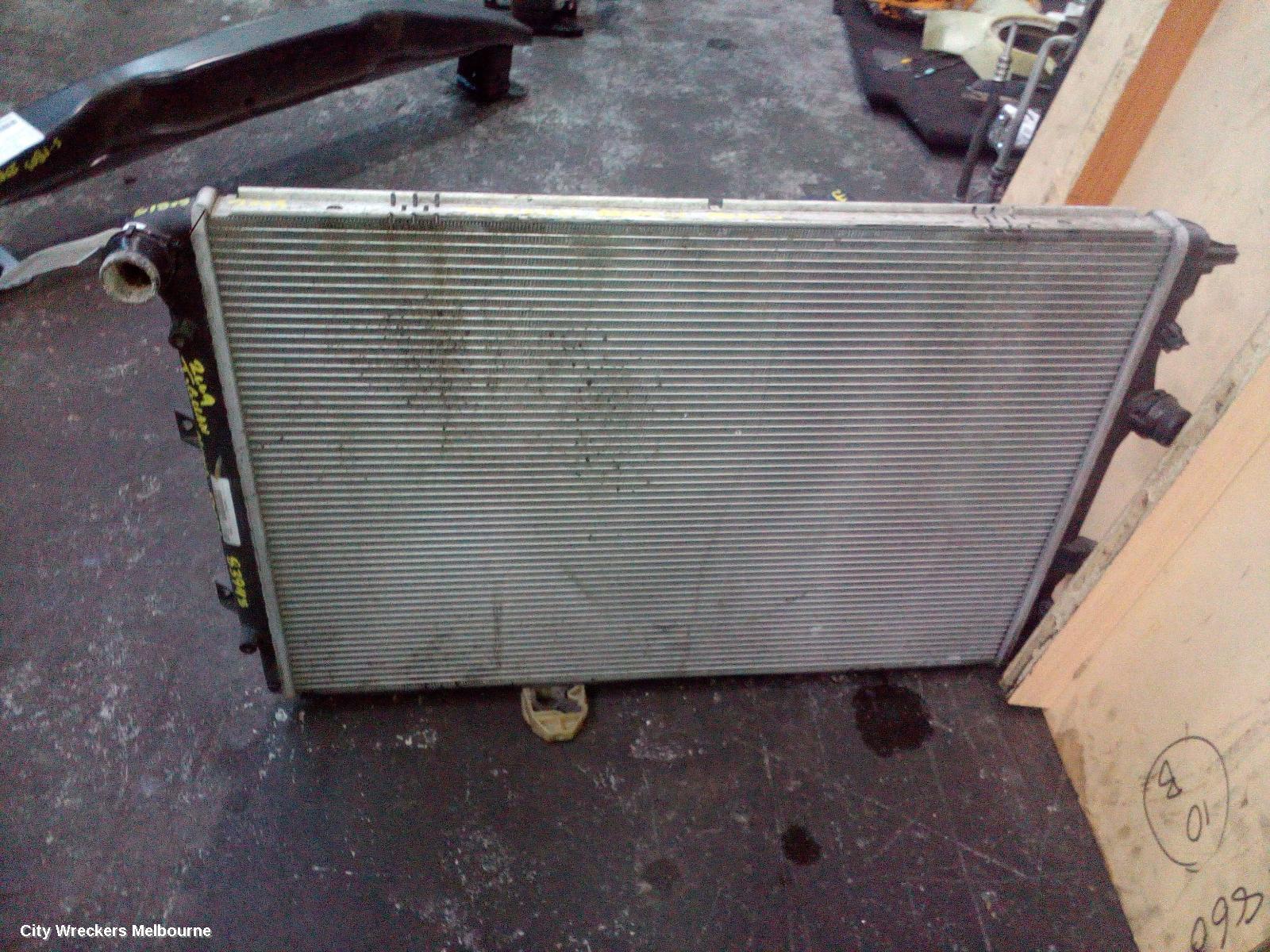 VOLKSWAGEN TIGUAN RADIATOR, MANUAL, 2.0, PETROL, 5N, 05/2008 - 08/2016
