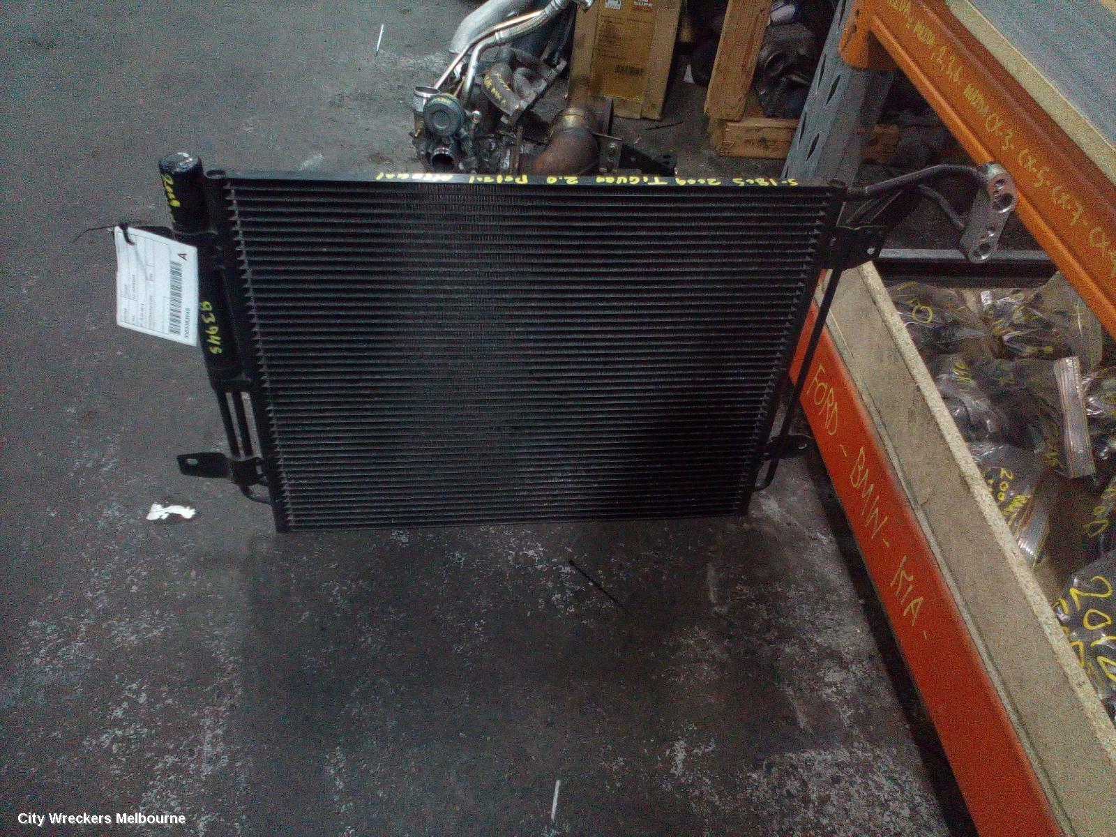 VOLKSWAGEN TIGUAN A/C CONDENSER, 5N, 05/2008 - 08/2016