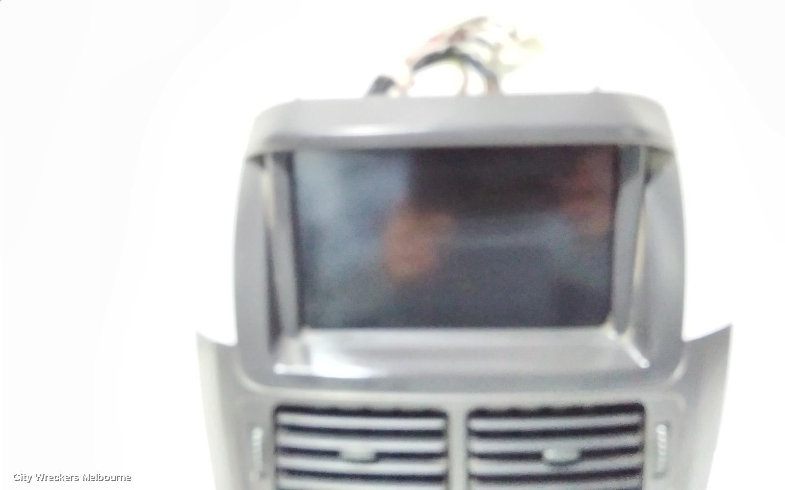FORD TERRITORY RADIO/CD/DVD/SAT/TV, SZ MKI-MKII, CONTROL PANEL, PREMIUM, BLACK FACE (SILVER BUTTON), 04/2011 - 12/2016