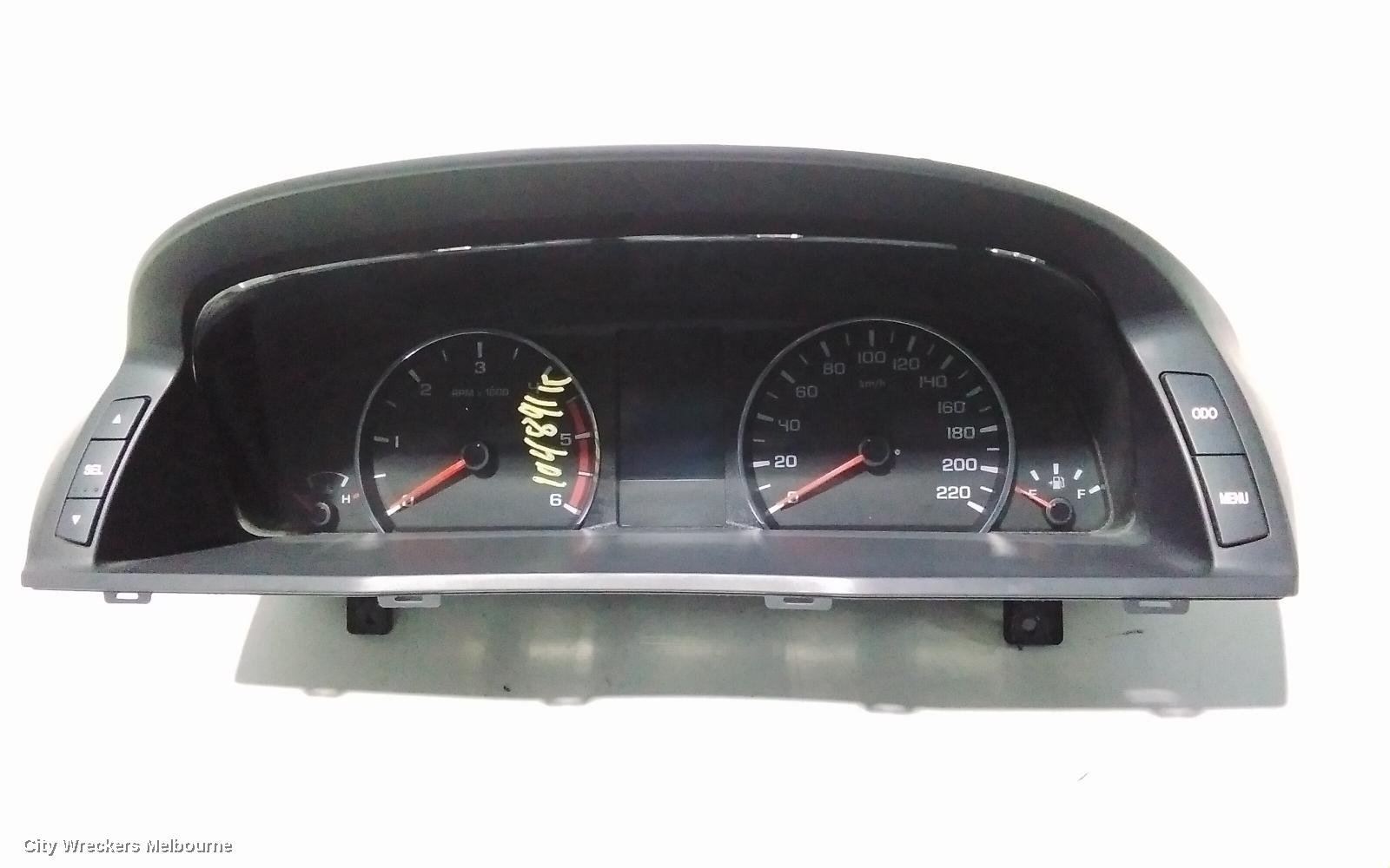 FORD TERRITORY INSTRUMENT CLUSTER, INSTRUMENT CLUSTER, DIESEL, TX, SZ MKII, 10/2014 - 12/2016