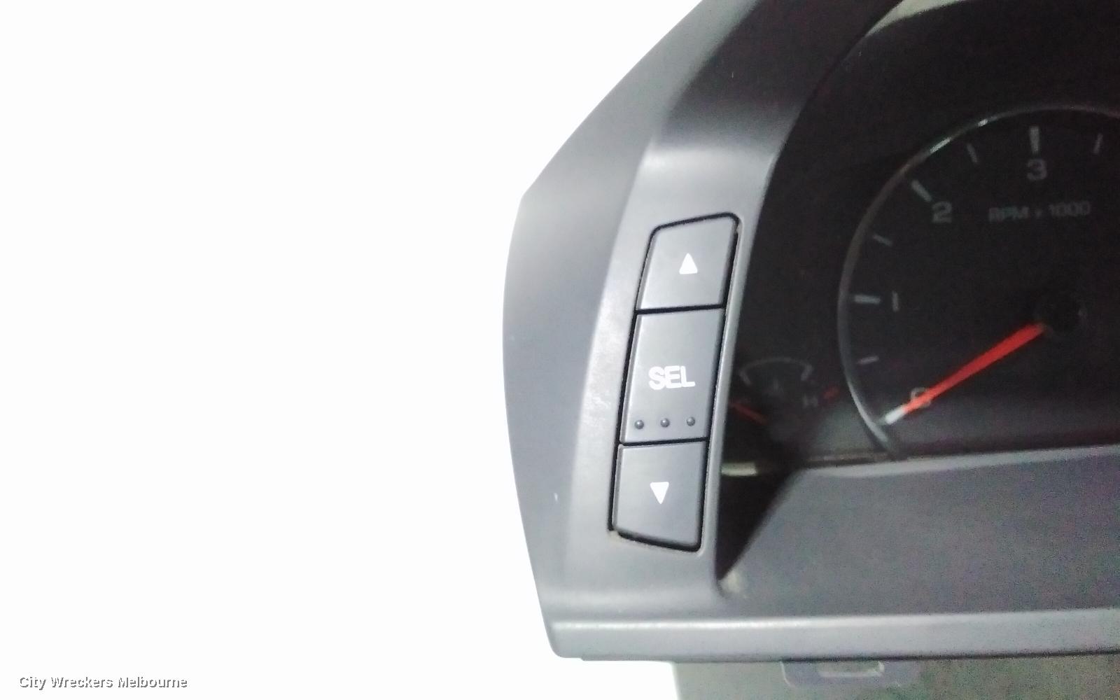 FORD TERRITORY INSTRUMENT CLUSTER, INSTRUMENT CLUSTER, DIESEL, TX, SZ MKII, 10/2014 - 12/2016