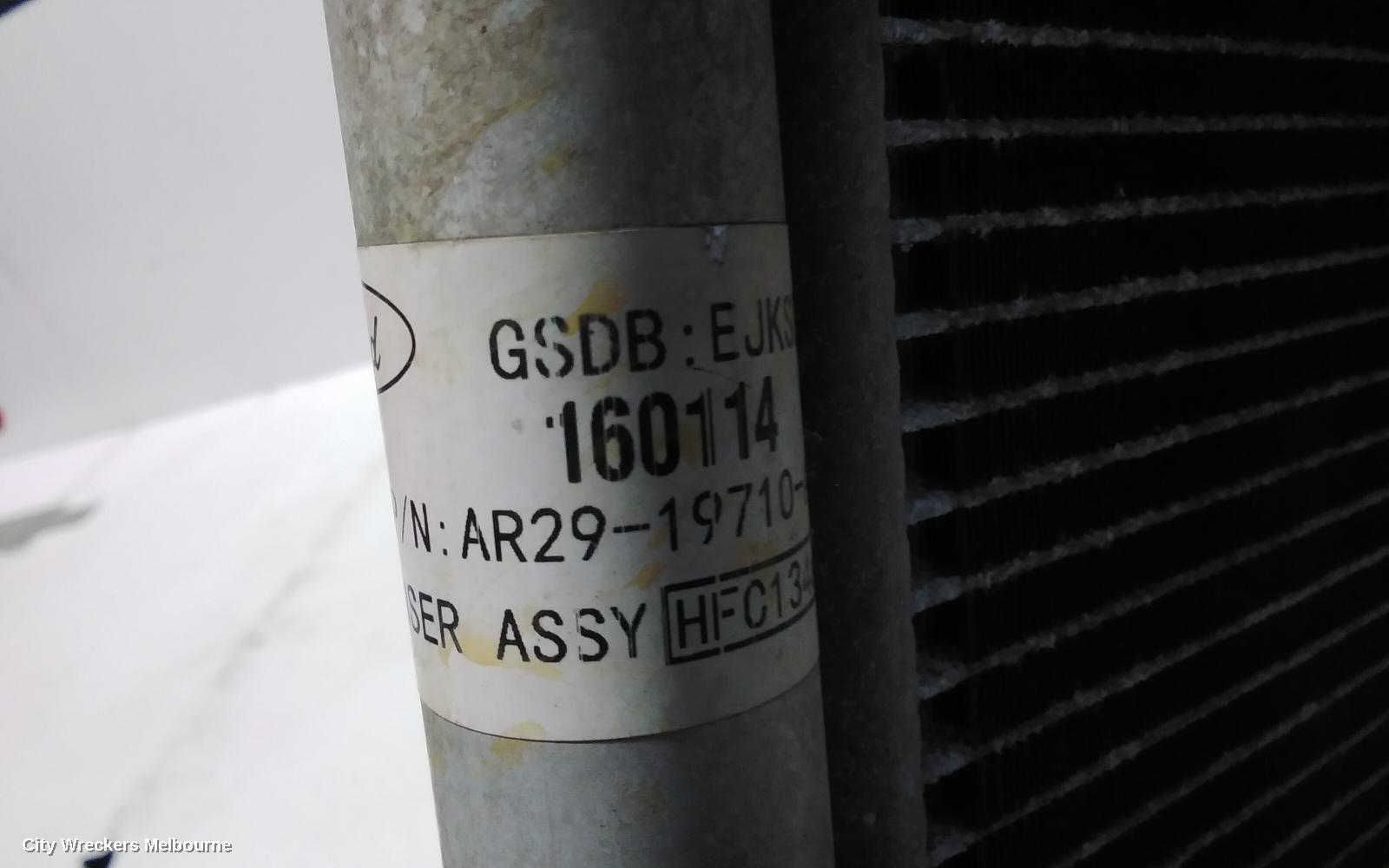 FORD TERRITORY A/C CONDENSER, SZ MKI-MKII, DIESEL, 04/2011 - 12/2016