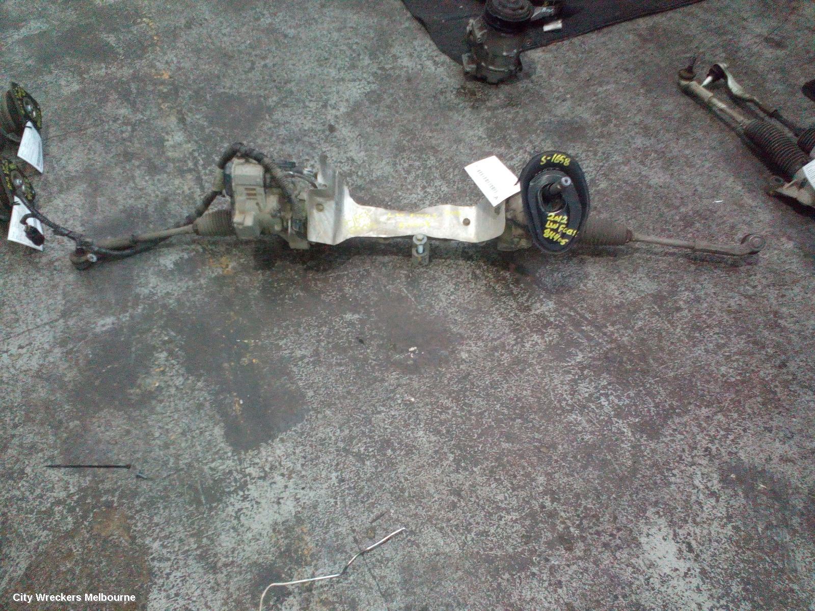 FORD FOCUS STEERING BOX/RACK, LW, ELECTRIC TYPE, DIESEL, TITANIUM, 05/2011 - 08/2015