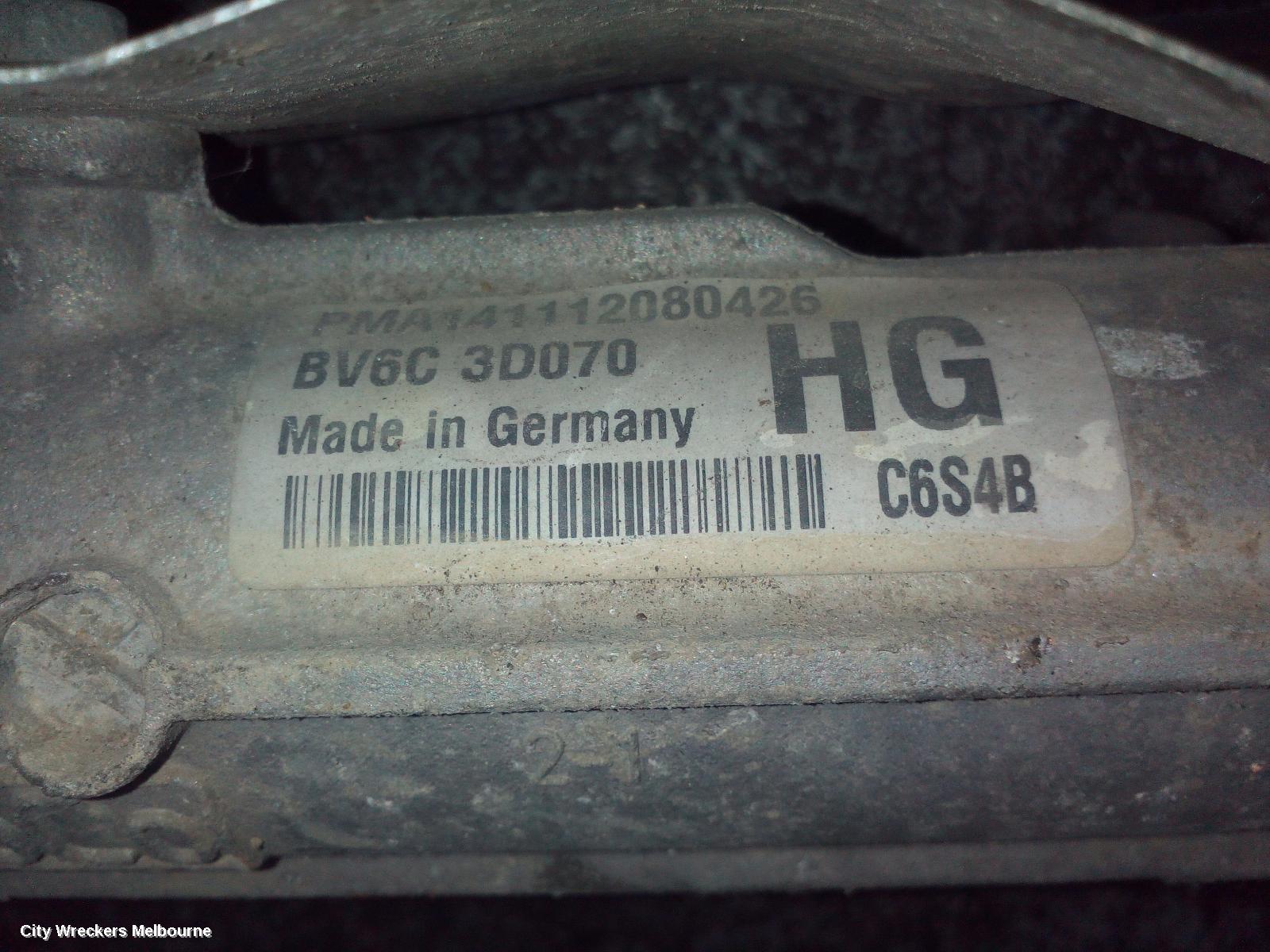 FORD FOCUS STEERING BOX/RACK, LW, ELECTRIC TYPE, DIESEL, TITANIUM, 05/2011 - 08/2015
