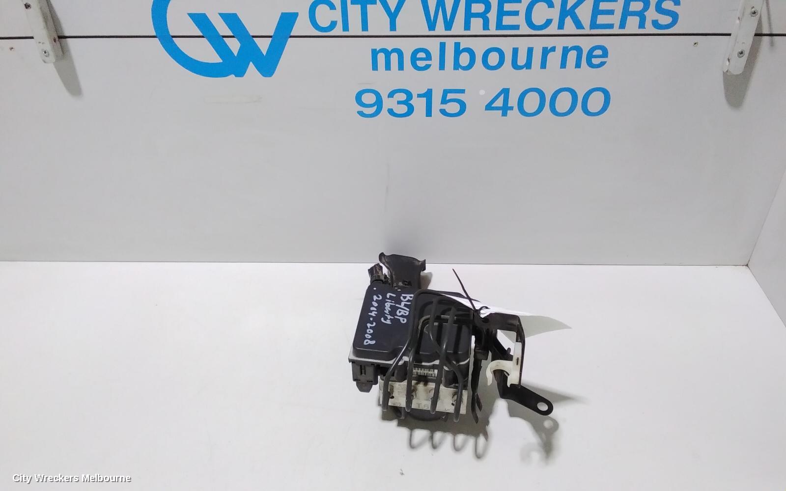 SUBARU LIBERTY ABS PUMP/MODULATOR, 4TH GEN, P/N 27536AG260, VDC TYPE, 09/2003 - 08/2009