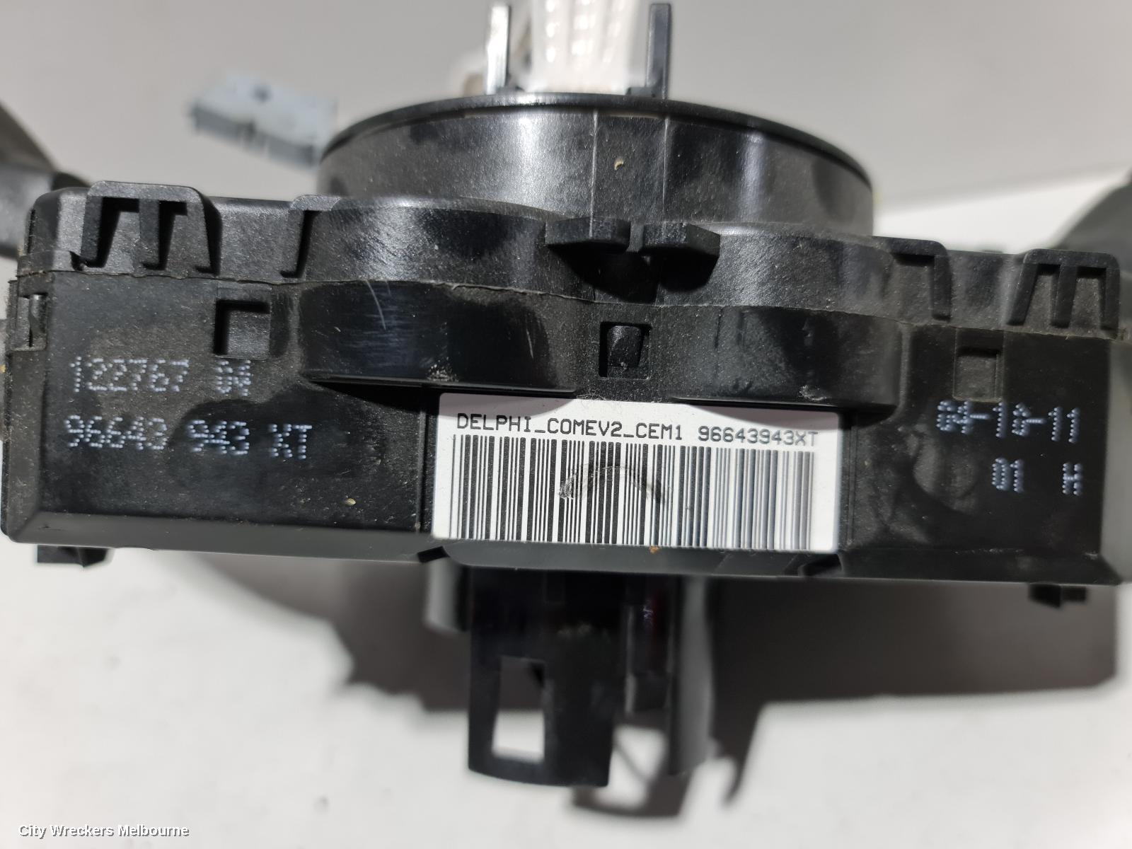 PEUGEOT 308 AIRBAG MODULE/SENSOR, CLOCKSPRING***USE COMBINATION SWITCH PART TYPE***
