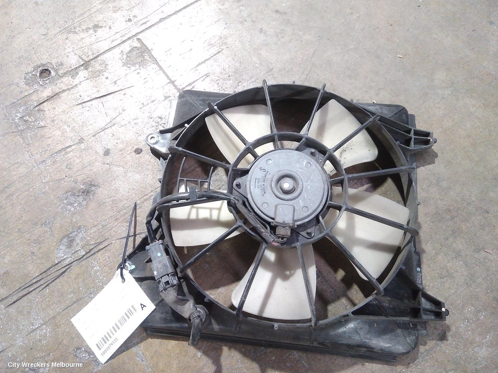 HONDA CIVIC FAN, FAN LH (PASSENGER SIDE), 2.0, K20Z2/K20Z4, 5 BLADES, 8TH GEN, 02/2006 - 12/2011