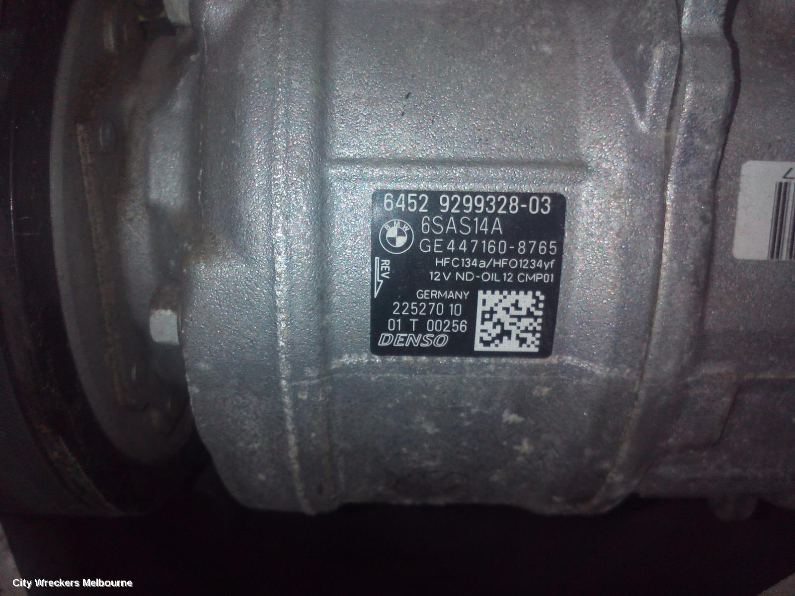 BMW 3 SERIES A/C COMPRESSOR, F30/F31/F34, 2.0, B48, PETROL, W/ MAGNETIC CLUTCH TYPE, 07/2015 ONWARDS
