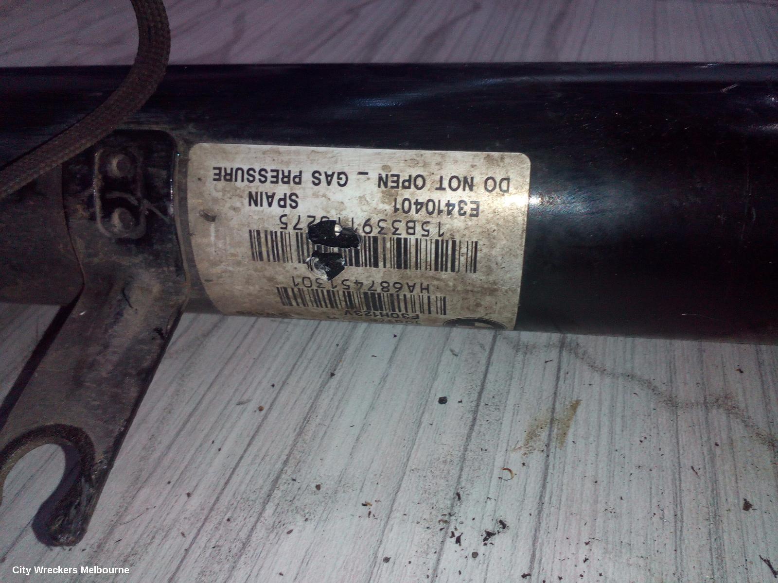 BMW 3 SERIES LEFT REAR STRUT, F30, STANDARD, 11/2011 - 02/2019