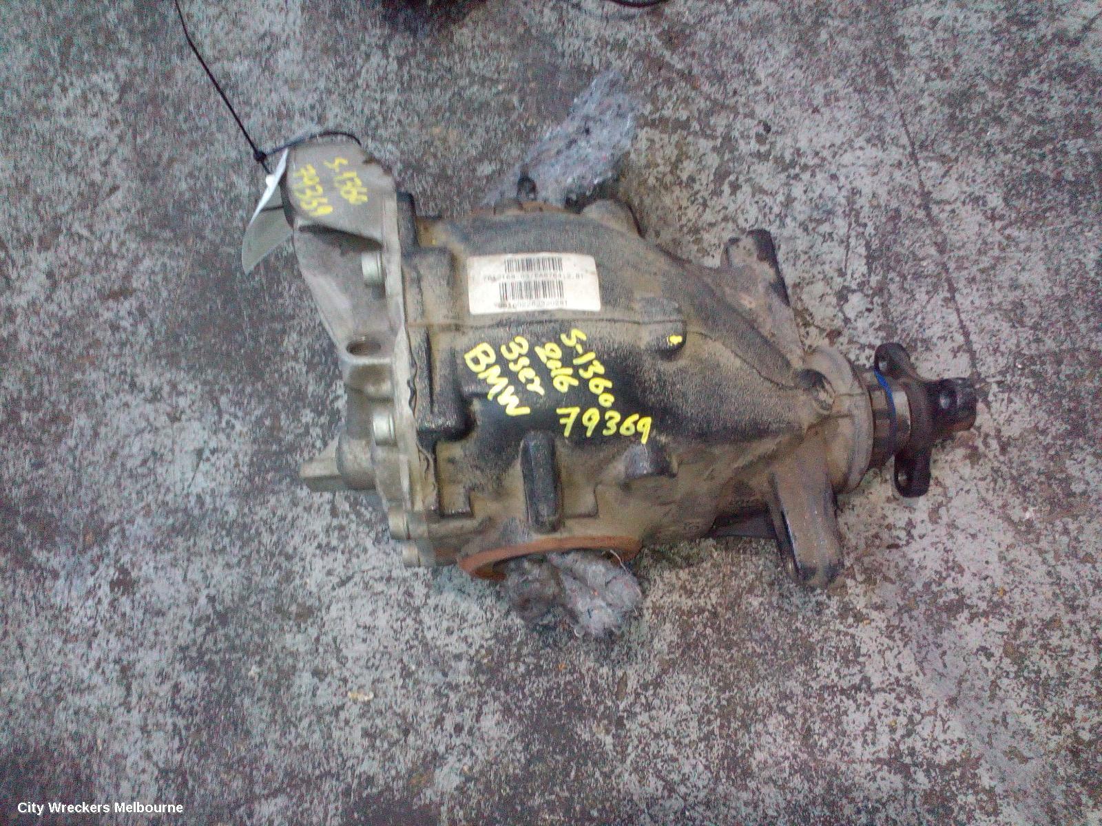 BMW 3 SERIES DIFFERENTIAL CENTRE, 2.0, B48, AUTO T/M, F30/F31, PETROL, 330I, 2.81 RATIO, 07/2015 - 05/2019