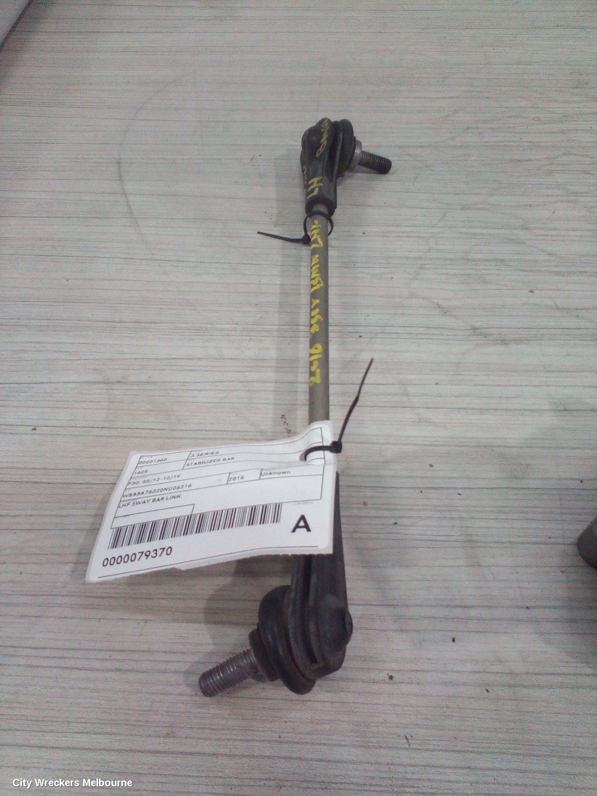 BMW 3 SERIES STABILISER BAR, F30, 02/2012 - 12/2019
