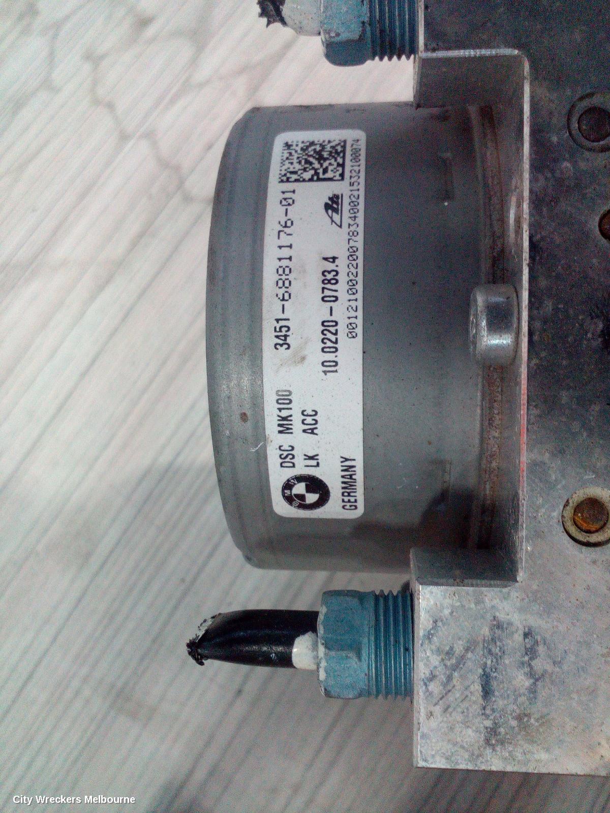 BMW 3 SERIES ABS PUMP/MODULATOR, F34, HATCH, P/N 34516881176, 03/2013 ONWARDS