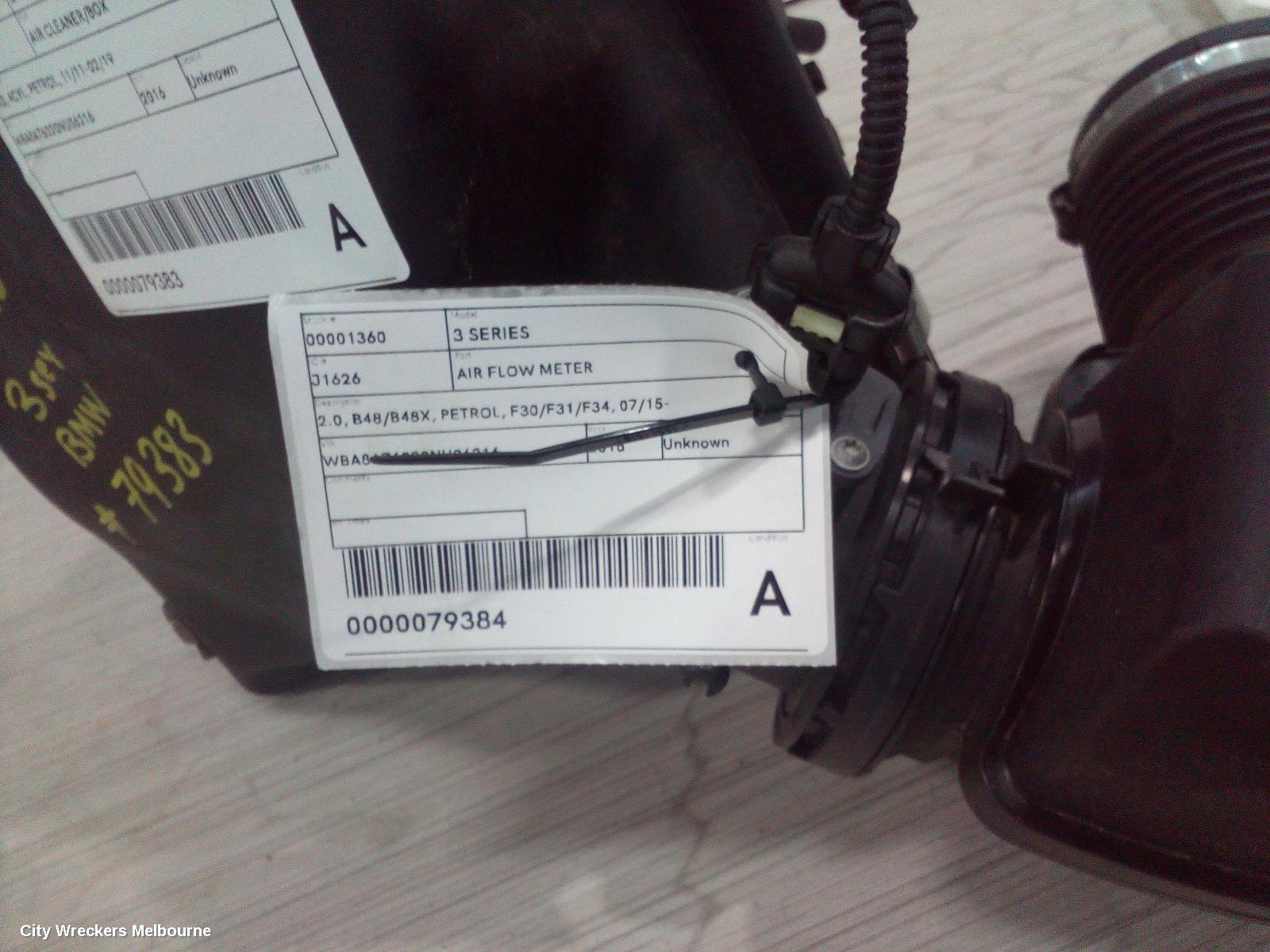 BMW 3 SERIES AIR FLOW METER, 2.0, B48/B48X, PETROL, F30/F31/F34, 07/2015 ONWARDS