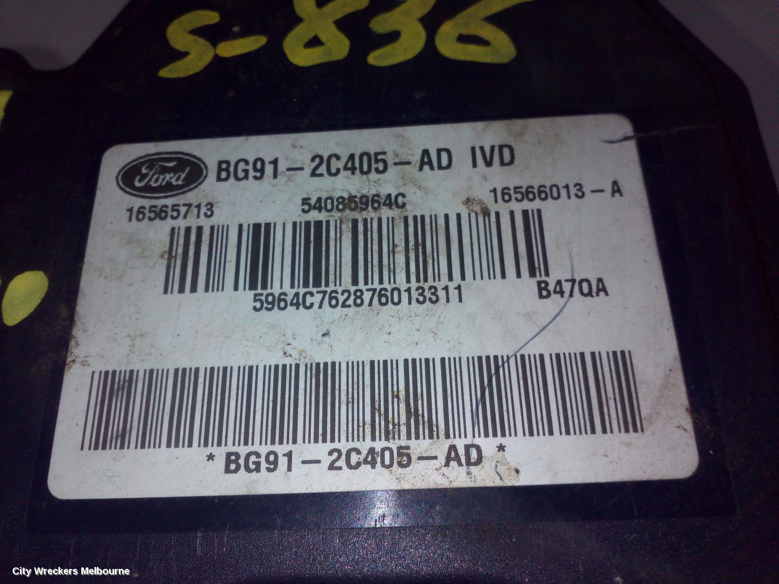 FORD MONDEO ABS PUMP/MODULATOR, MA-MC, 10/2007 - 12/2014