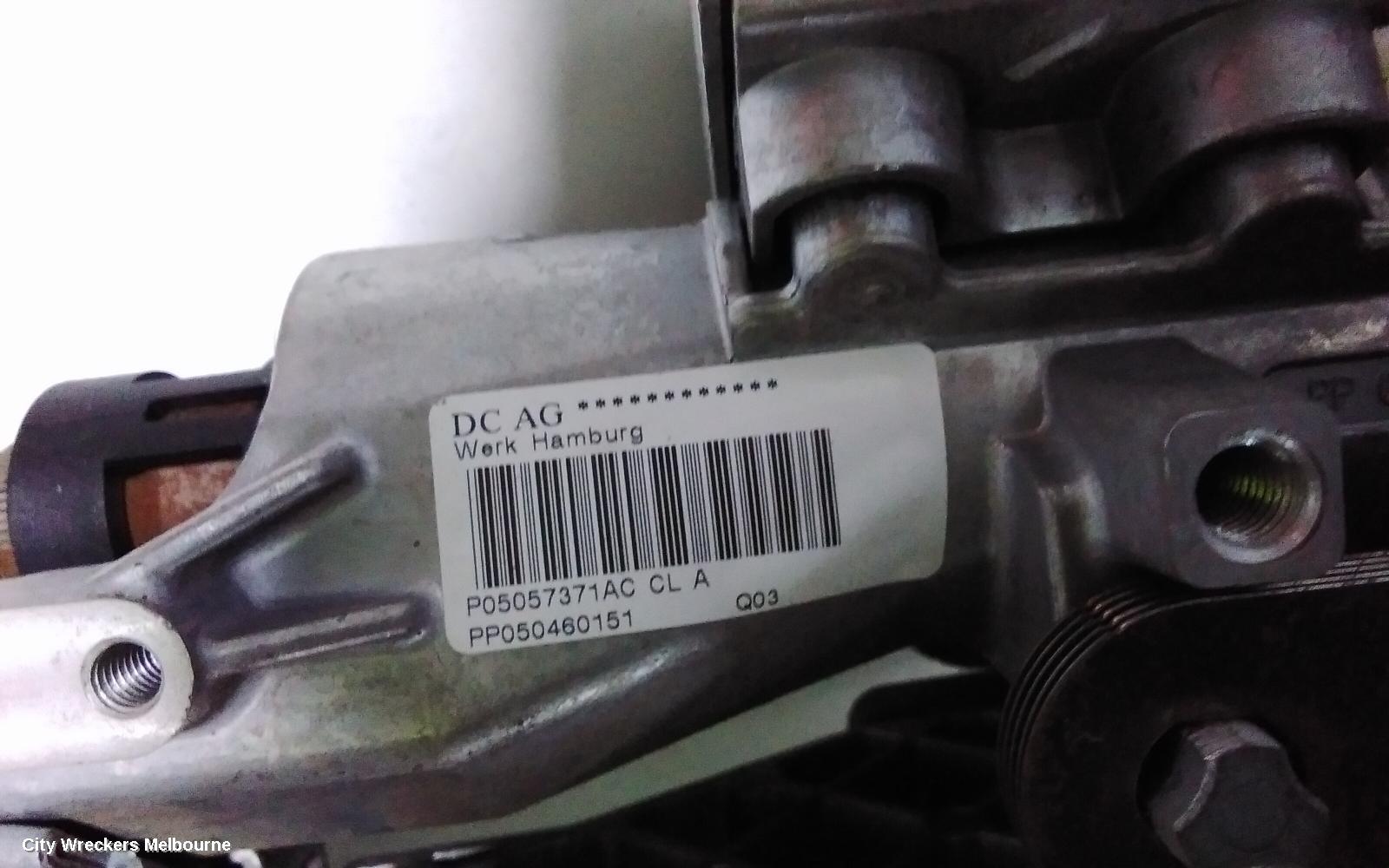 CHRYSLER 300C STEERING COLUMN, 11/2005 - 12/2011