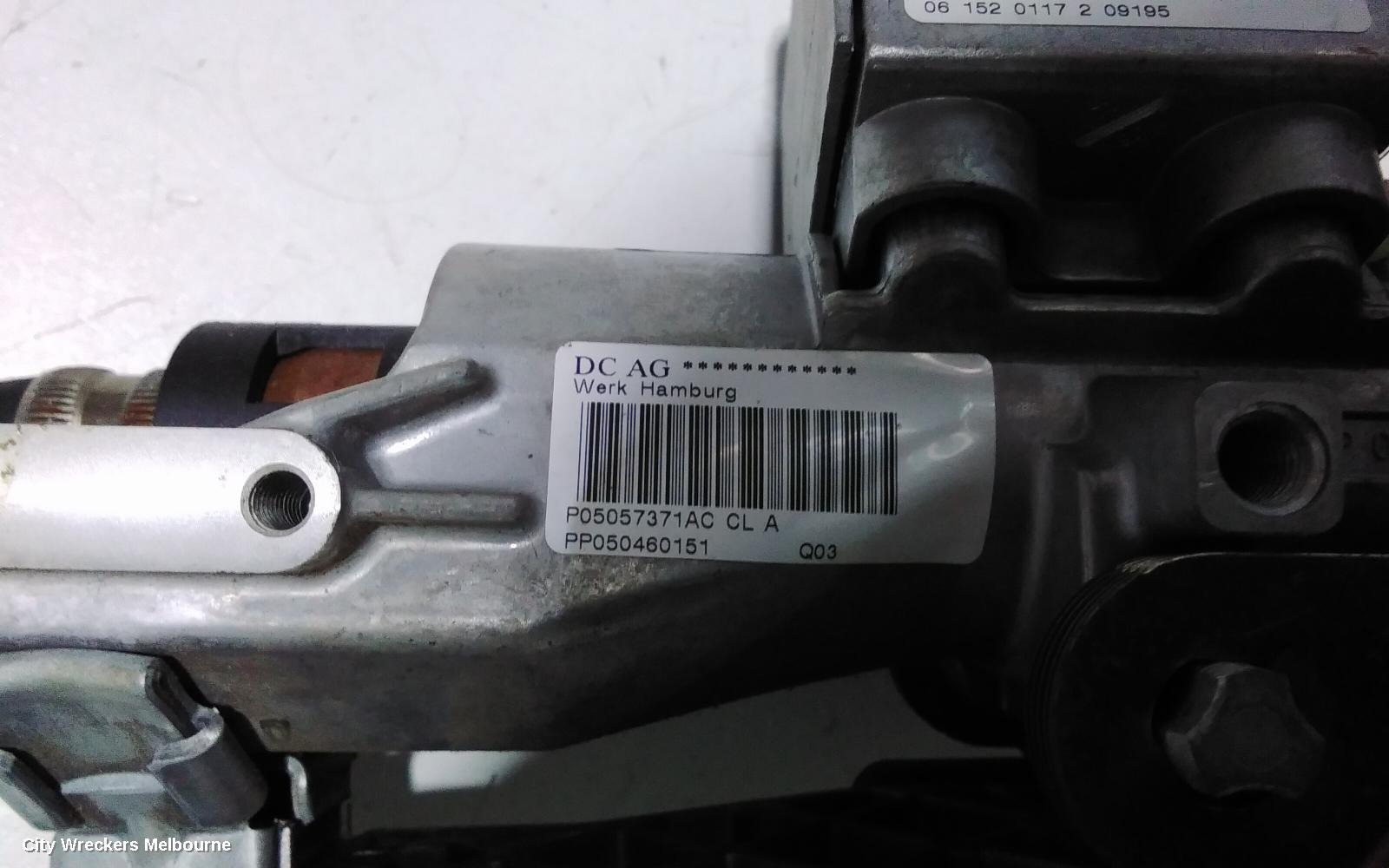 CHRYSLER 300C STEERING COLUMN, 11/2005 - 12/2011